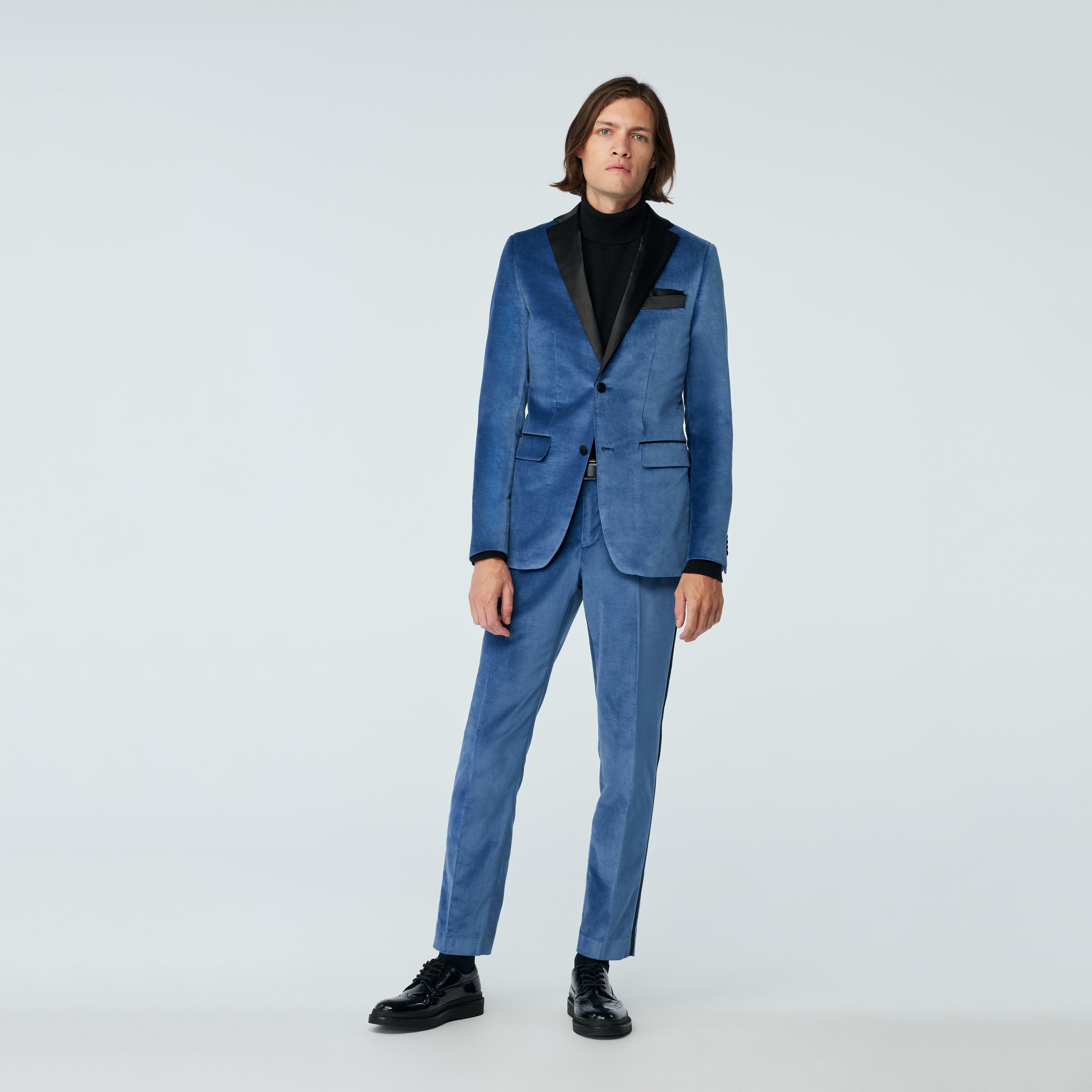 Blue blazer - Hardford Solid Design from Tuxedo Indochino Collection