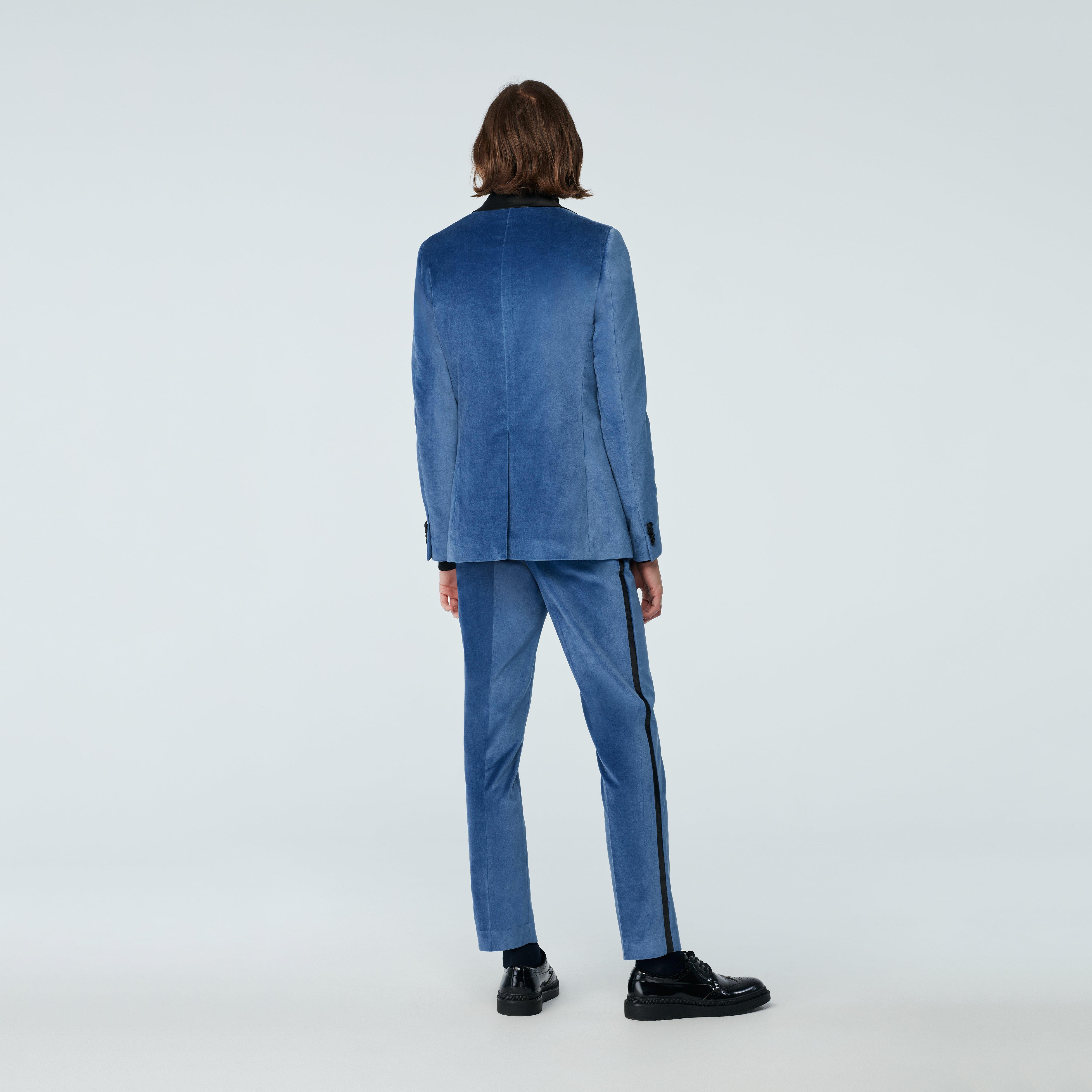 Product thumbnail 2 Blue blazer - Hardford Solid Design from Tuxedo Indochino Collection