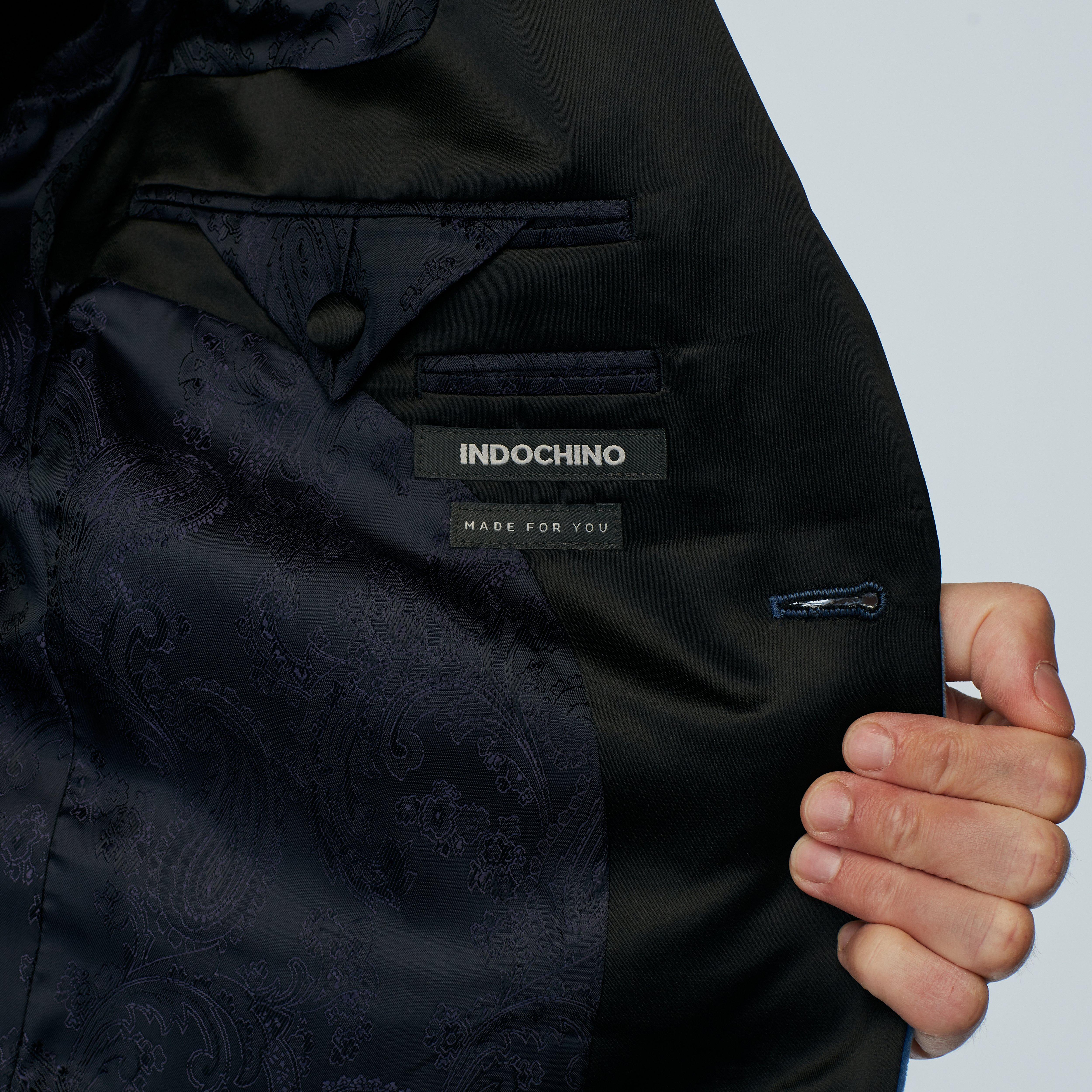 Product thumbnail 3 Blue blazer - Hardford Solid Design from Tuxedo Indochino Collection