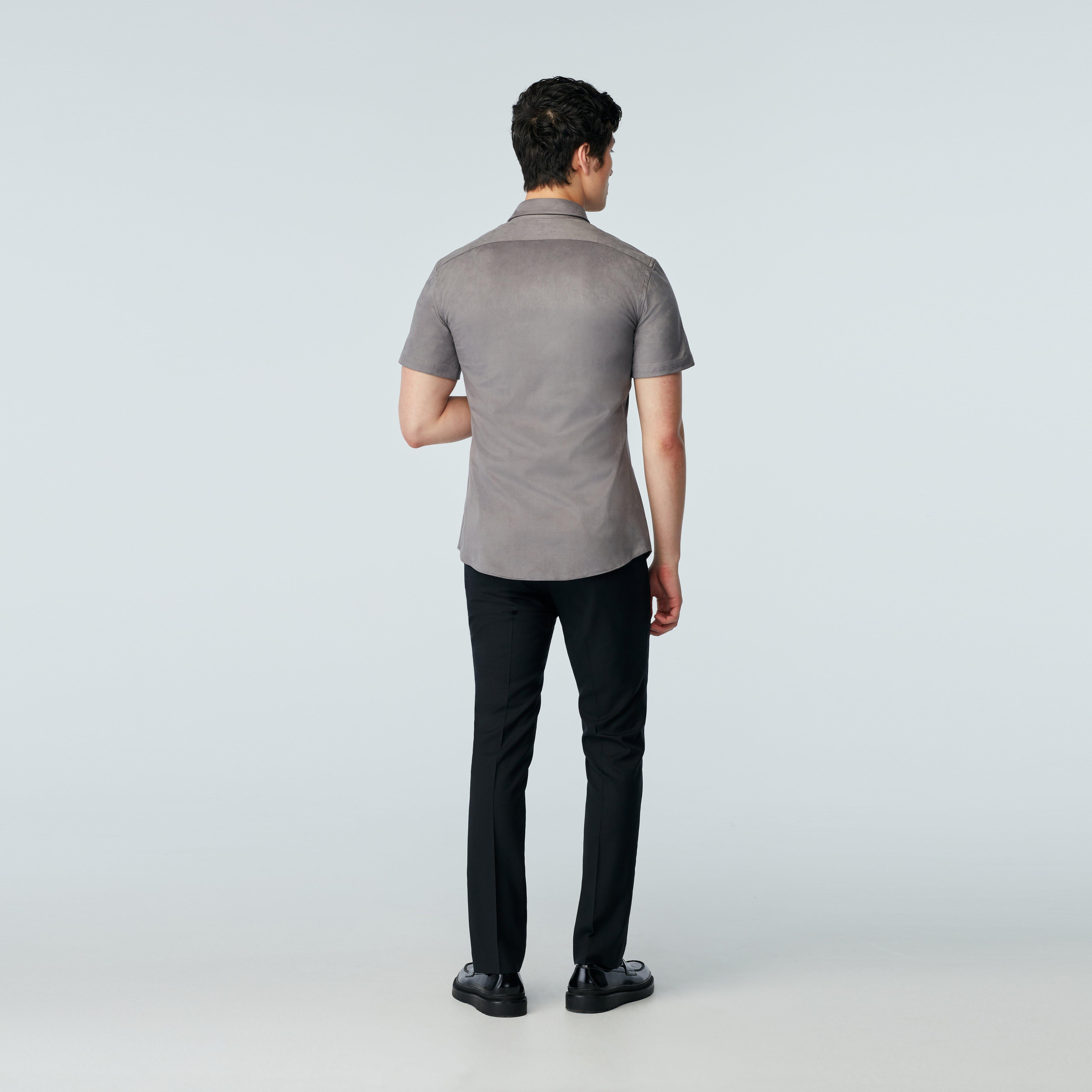 Product thumbnail 2 Gray shirt - Solid Design from Indochino Collection