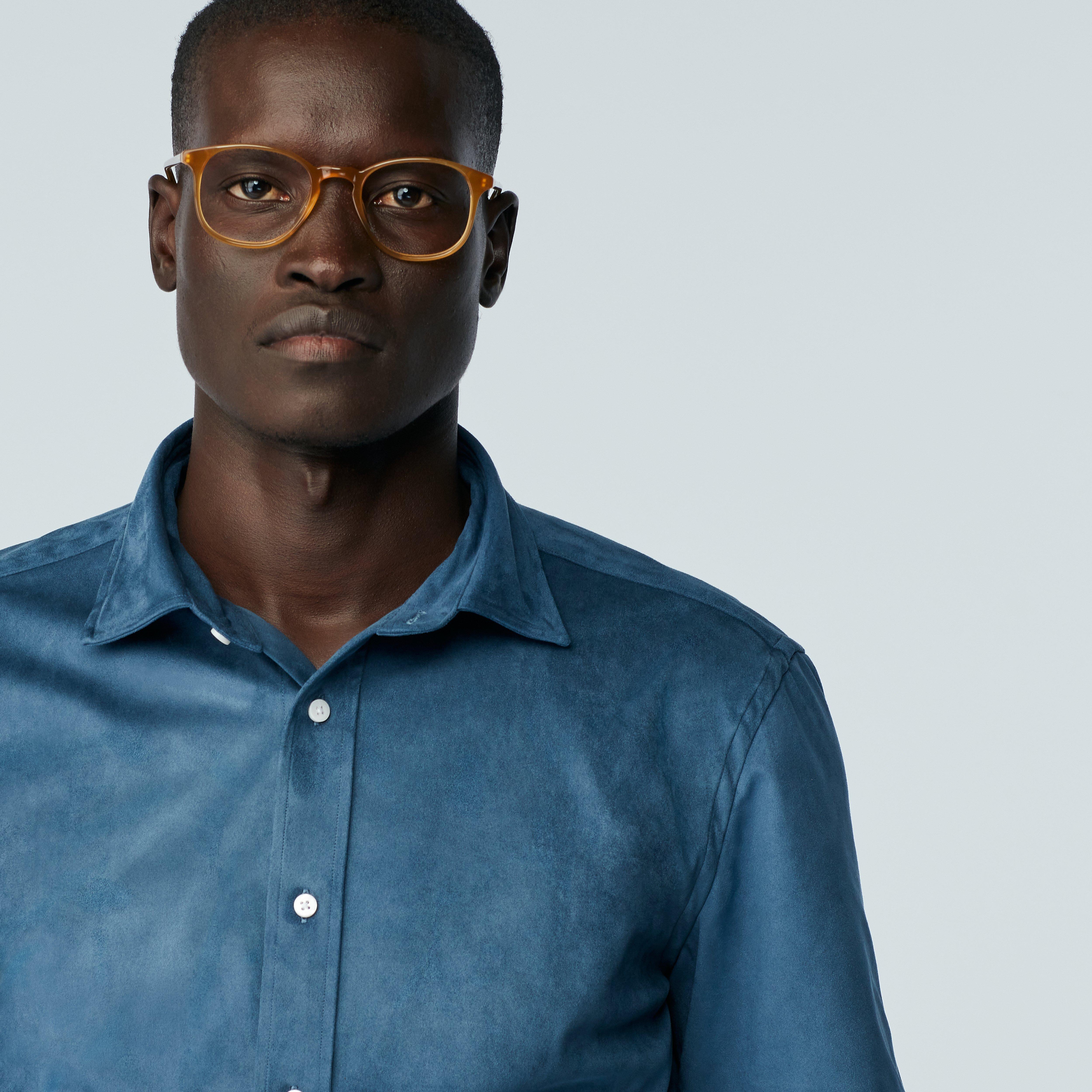 Product thumbnail 3 Blue shirt - Solid Design from Indochino Collection