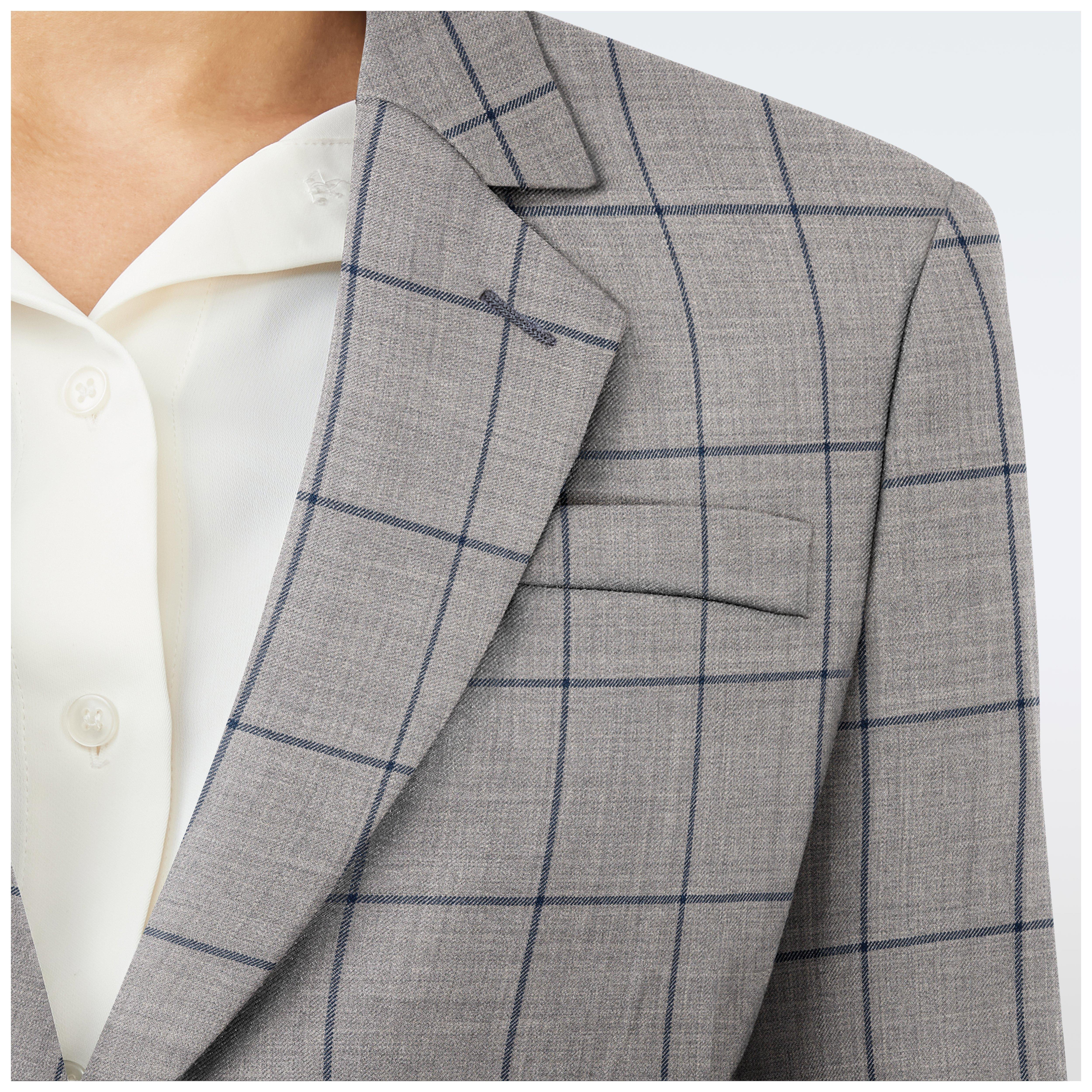 Product thumbnail 4 Gray blazer women - Checked Design from Seasonal Indochino Collection