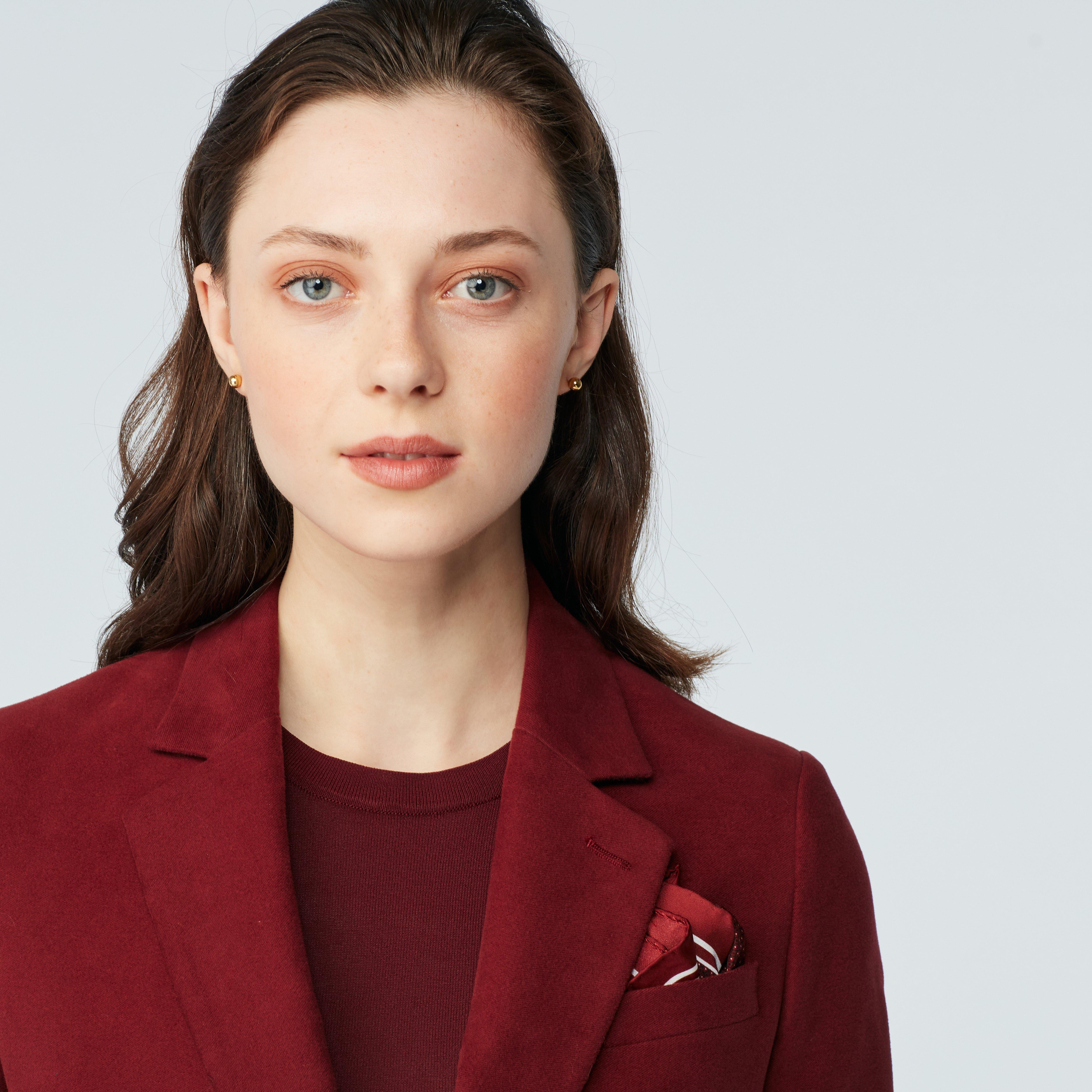 Product thumbnail 4 Burgundy blazer women - Solid Design from Fall / Winter Indochino Collection