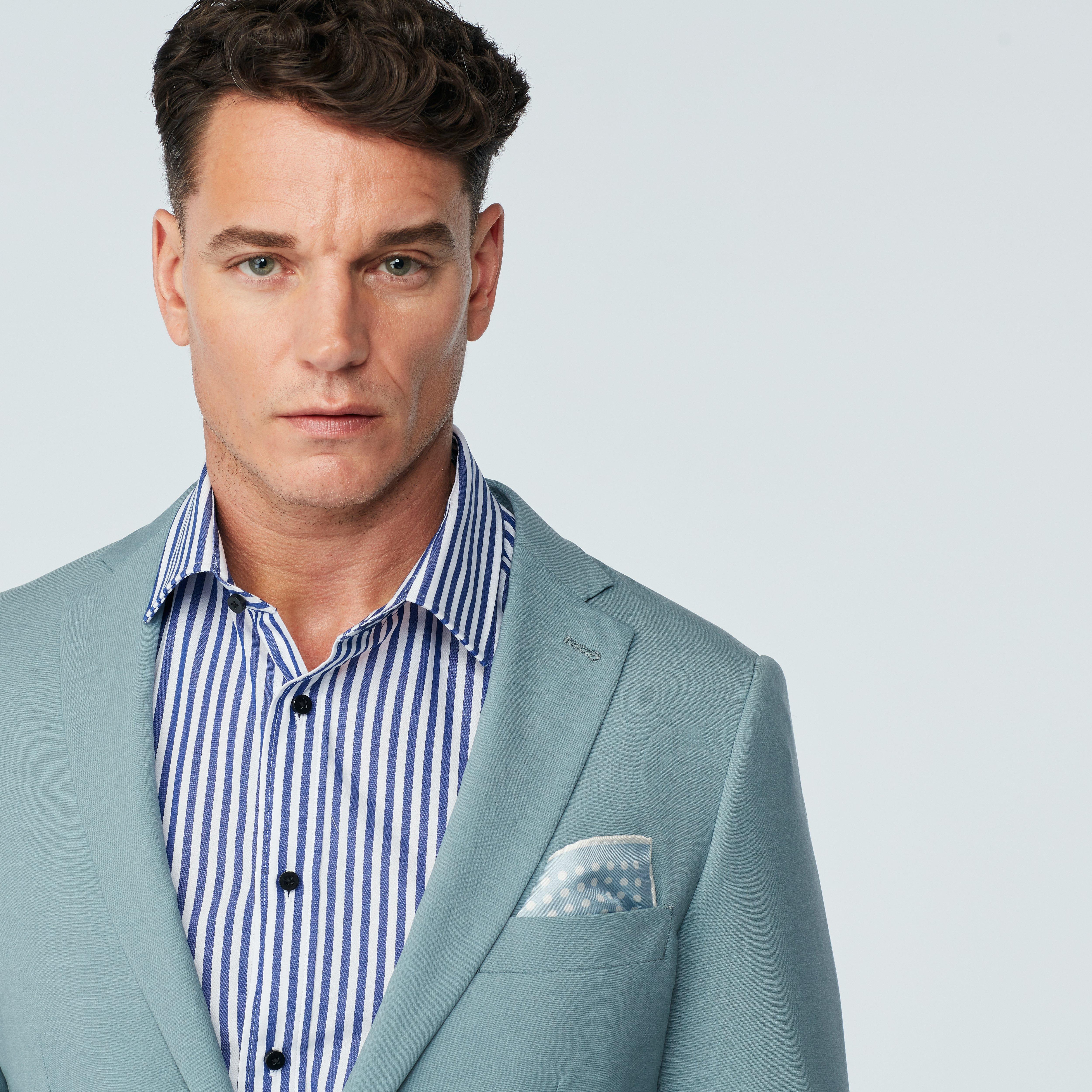 Product thumbnail 6 Blue suit - Norwich Solid Design from Fall / Winter Indochino Collection