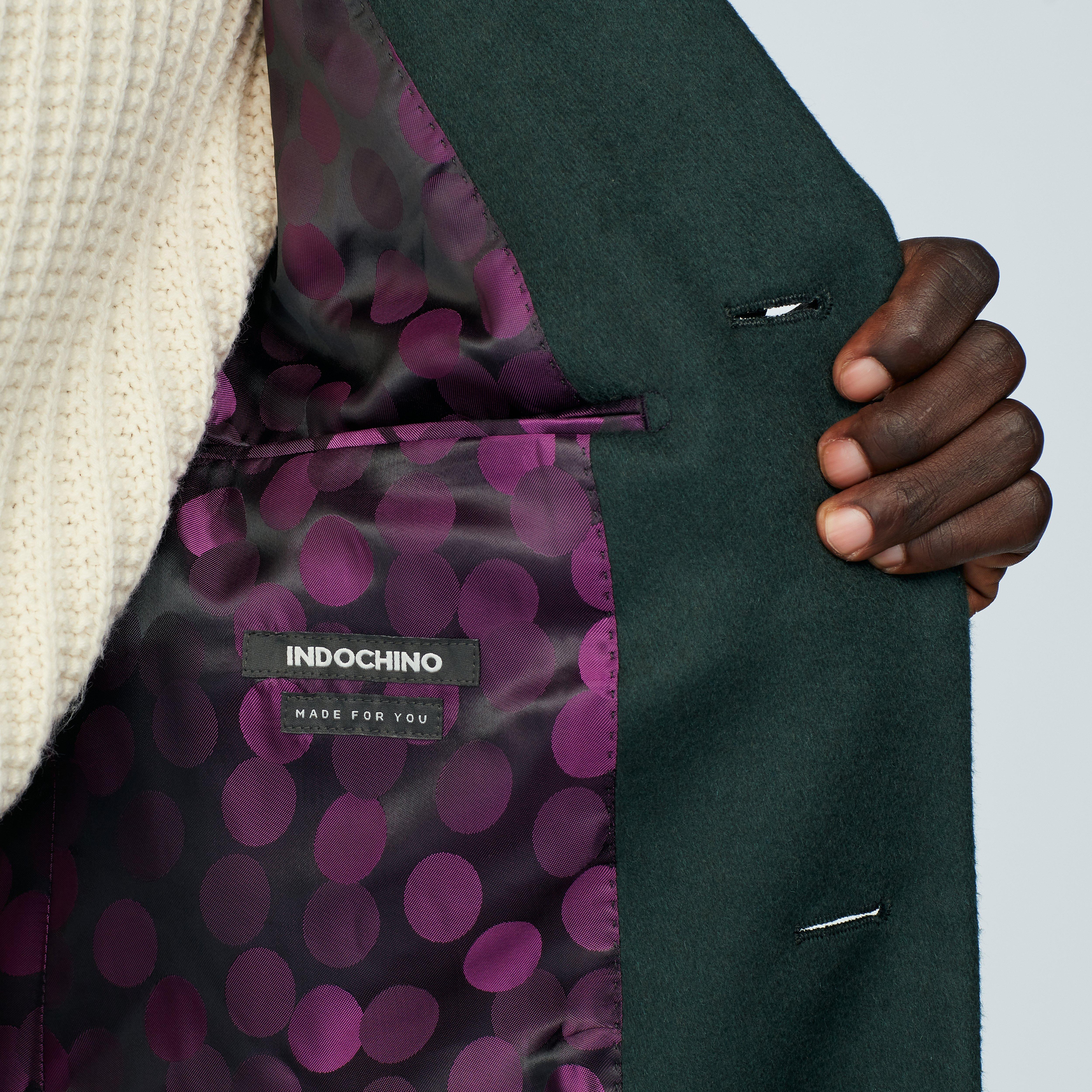 Product thumbnail 3 Olive outerwear - Heartford Solid Design from Indochino Collection