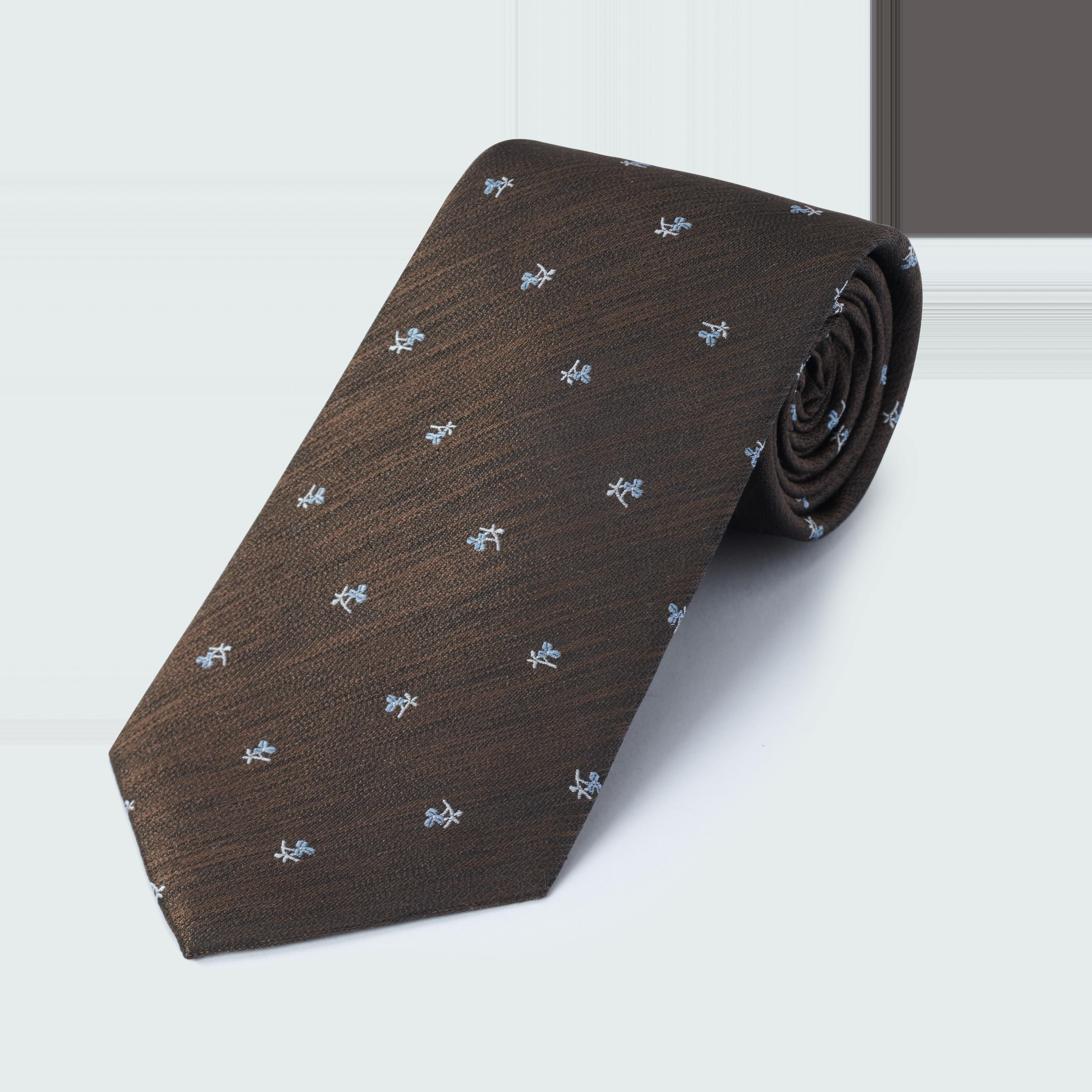 Brown tie - Pattern Design from Indochino Collection