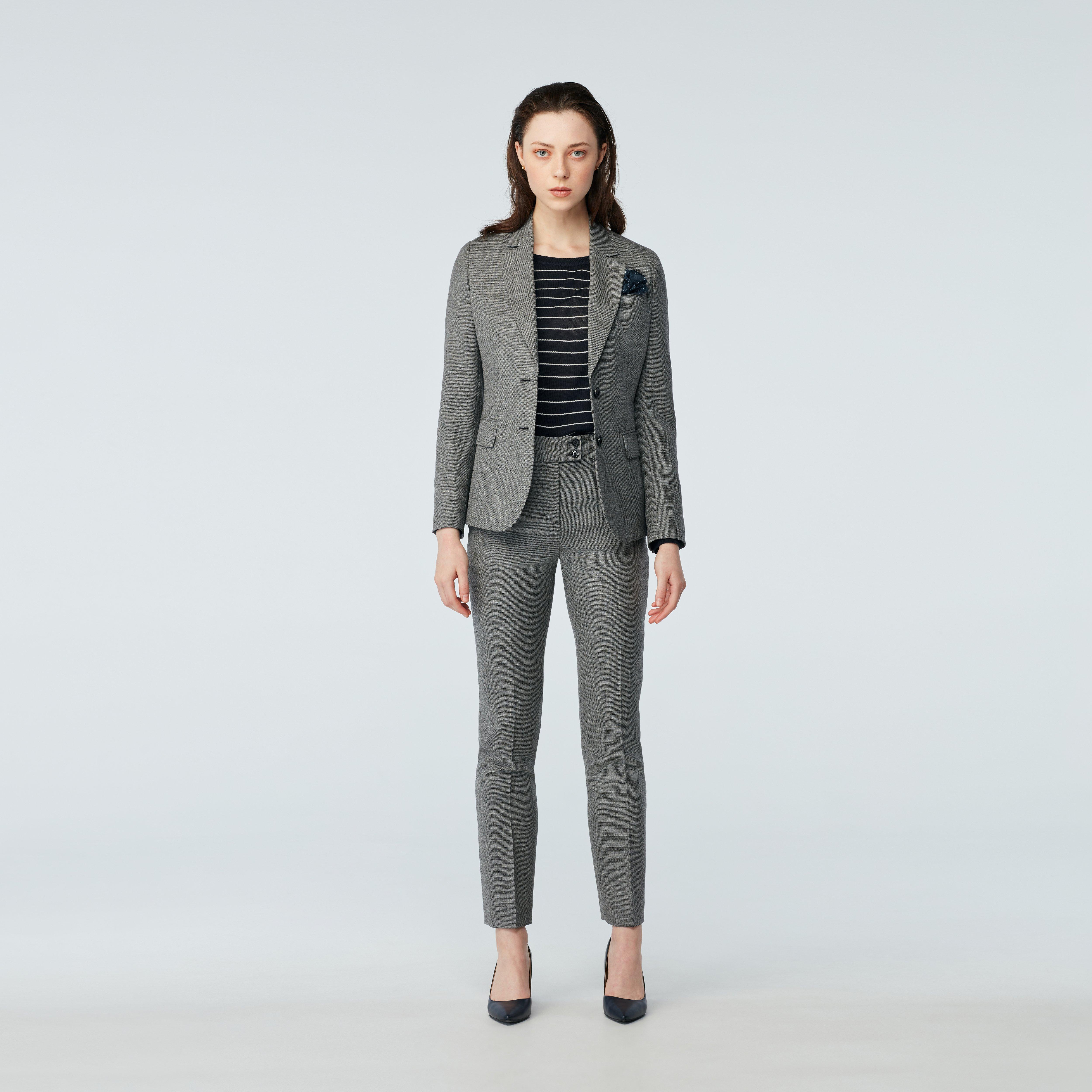 Gray blazers best sale