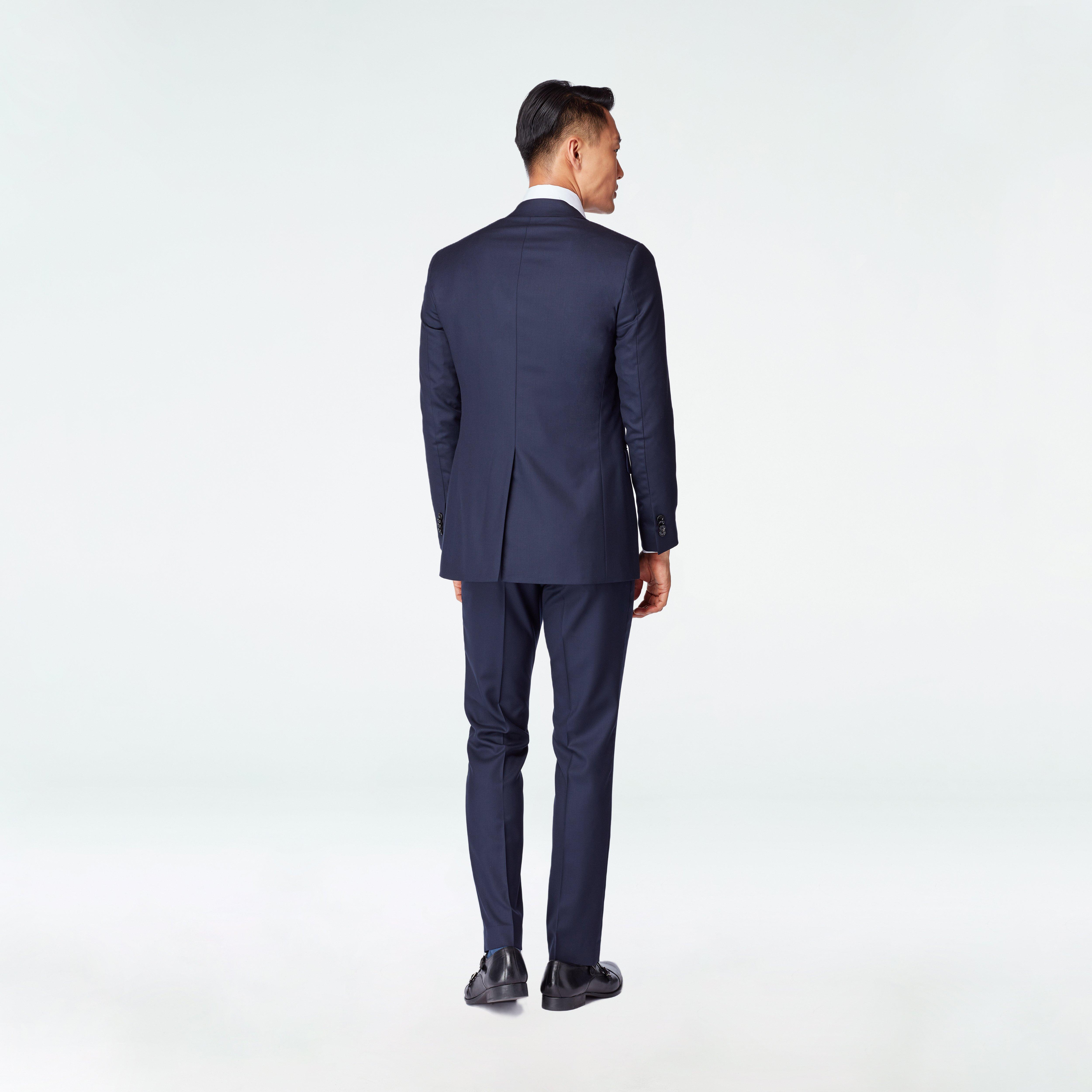 Product thumbnail 2 Navy suit - hexham Solid Design from Fall / Winter Indochino Collection