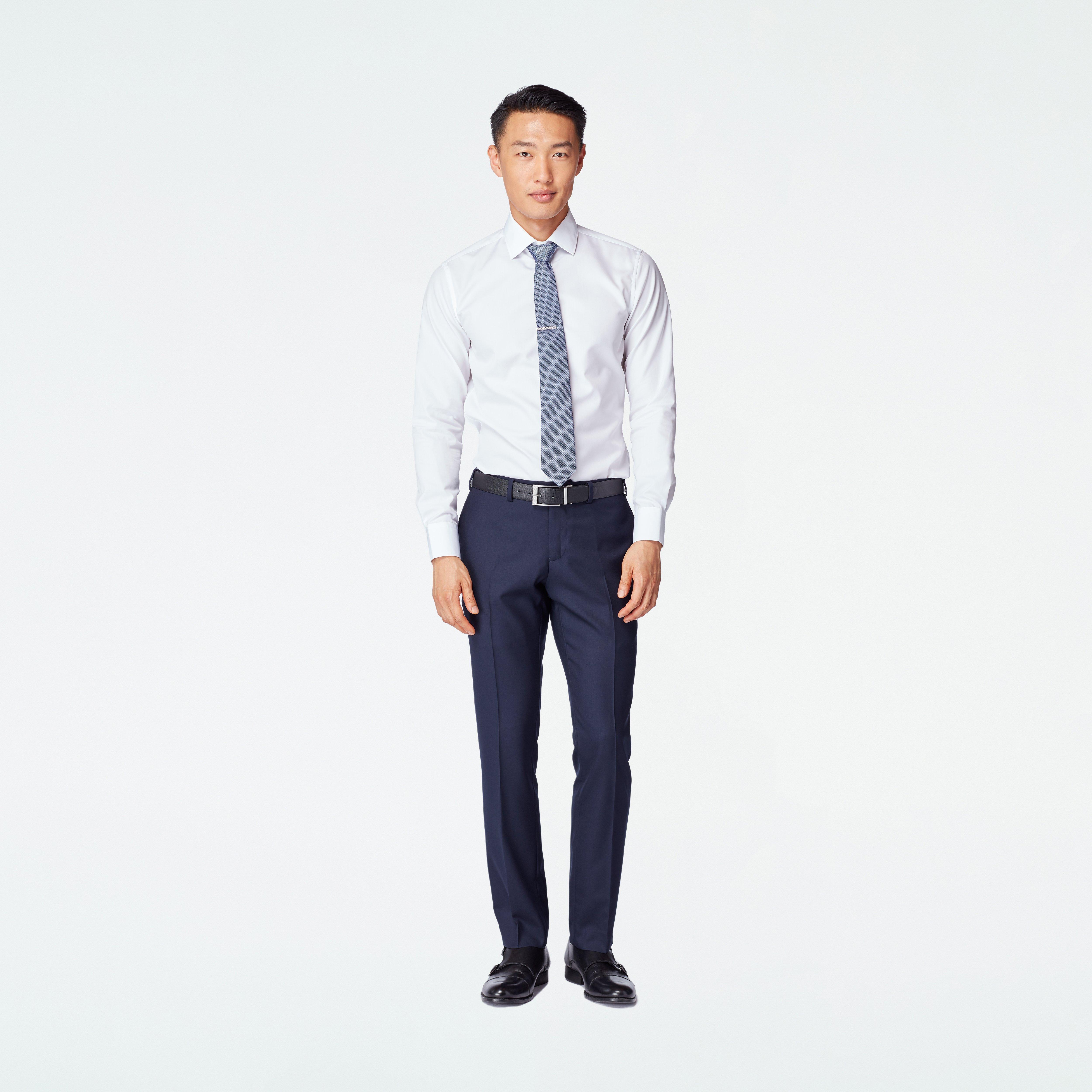 Product thumbnail 3 Navy suit - hexham Solid Design from Fall / Winter Indochino Collection