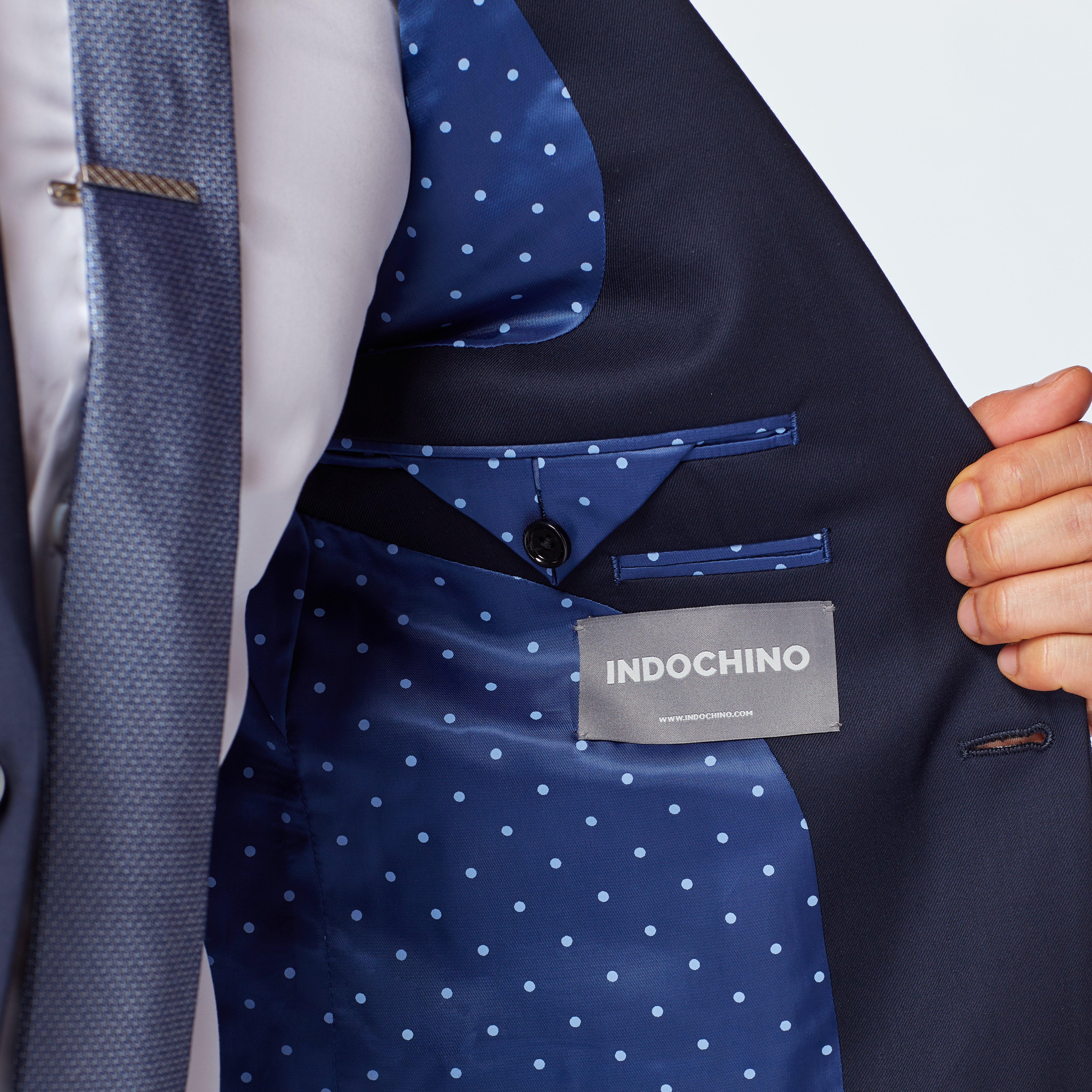 Product thumbnail 5 Navy suit - hexham Solid Design from Fall / Winter Indochino Collection