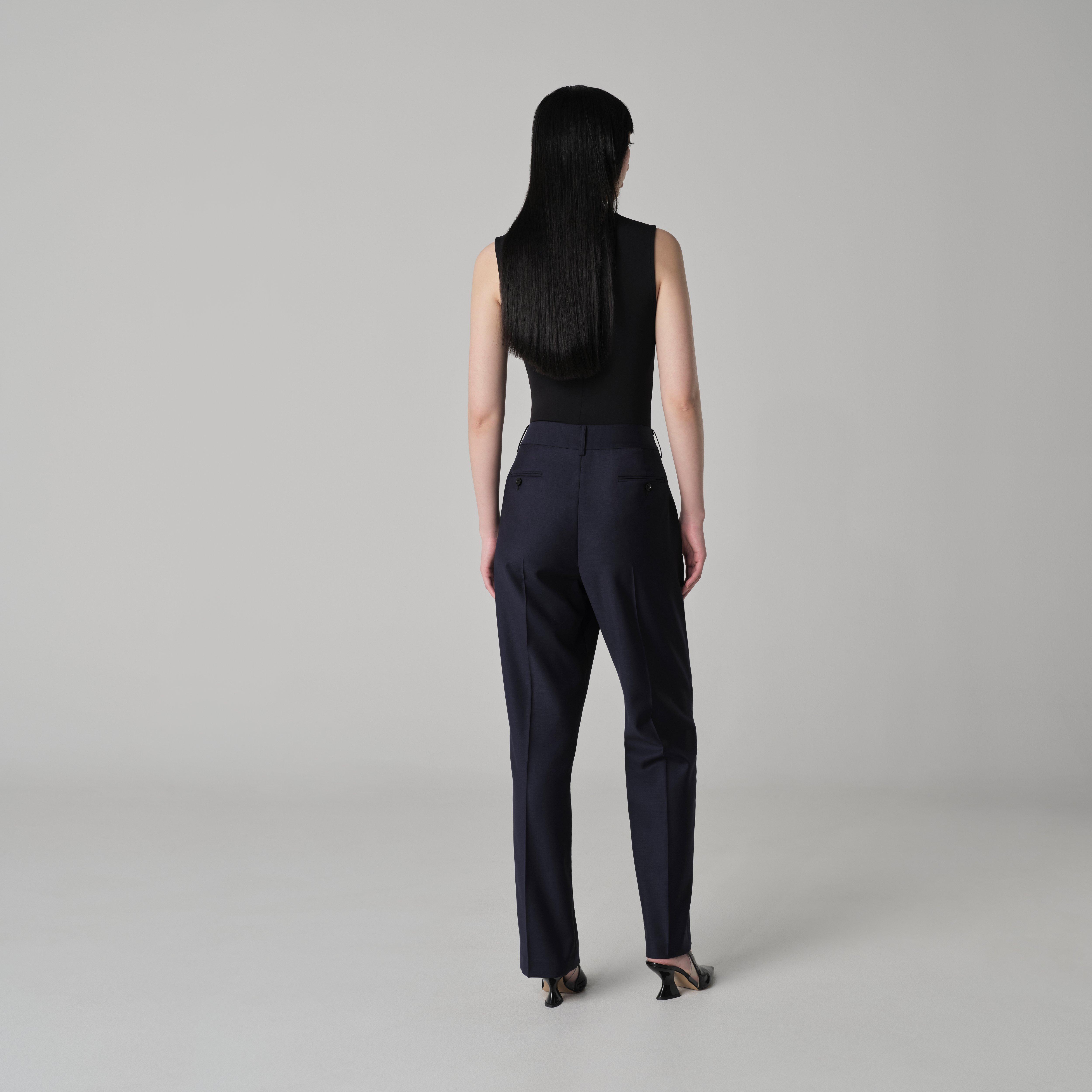 Product thumbnail 2 Navy pants women - hexham Solid Design from Seasonal Indochino Collection