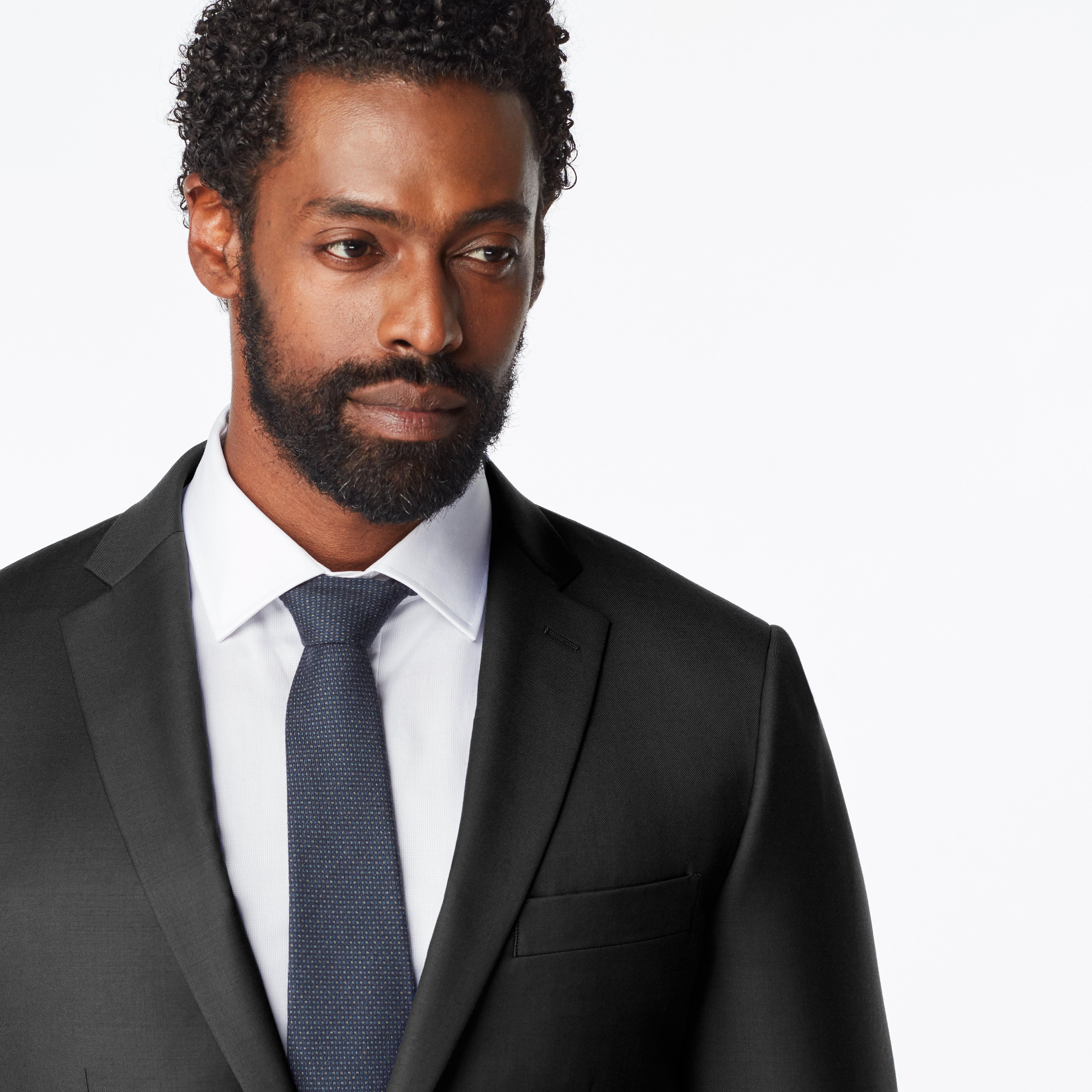 Product thumbnail 4 Black blazer - hexham Solid Design from Fall / Winter Indochino Collection
