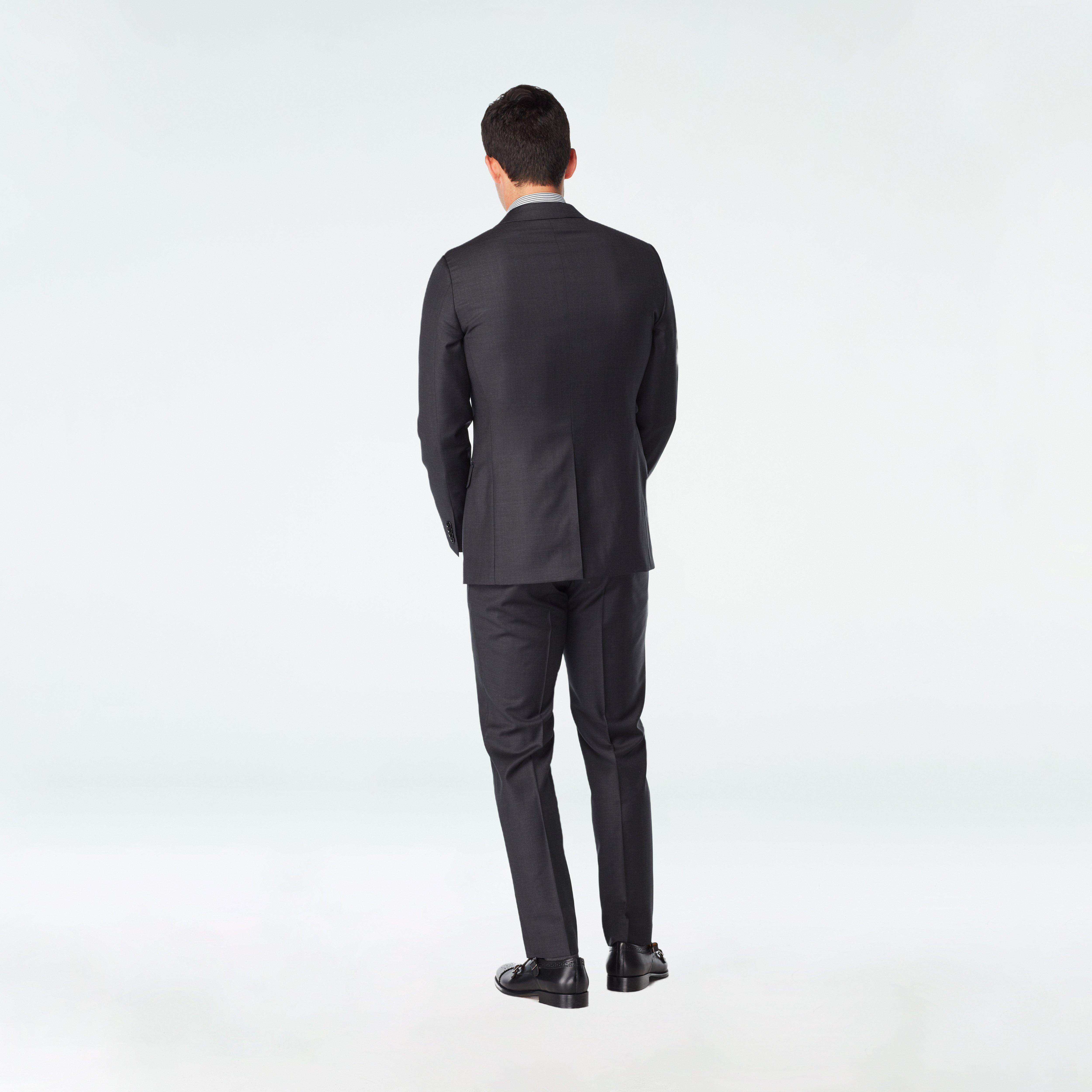 Product thumbnail 2 Gray suit - hexham Solid Design from Fall / Winter Indochino Collection