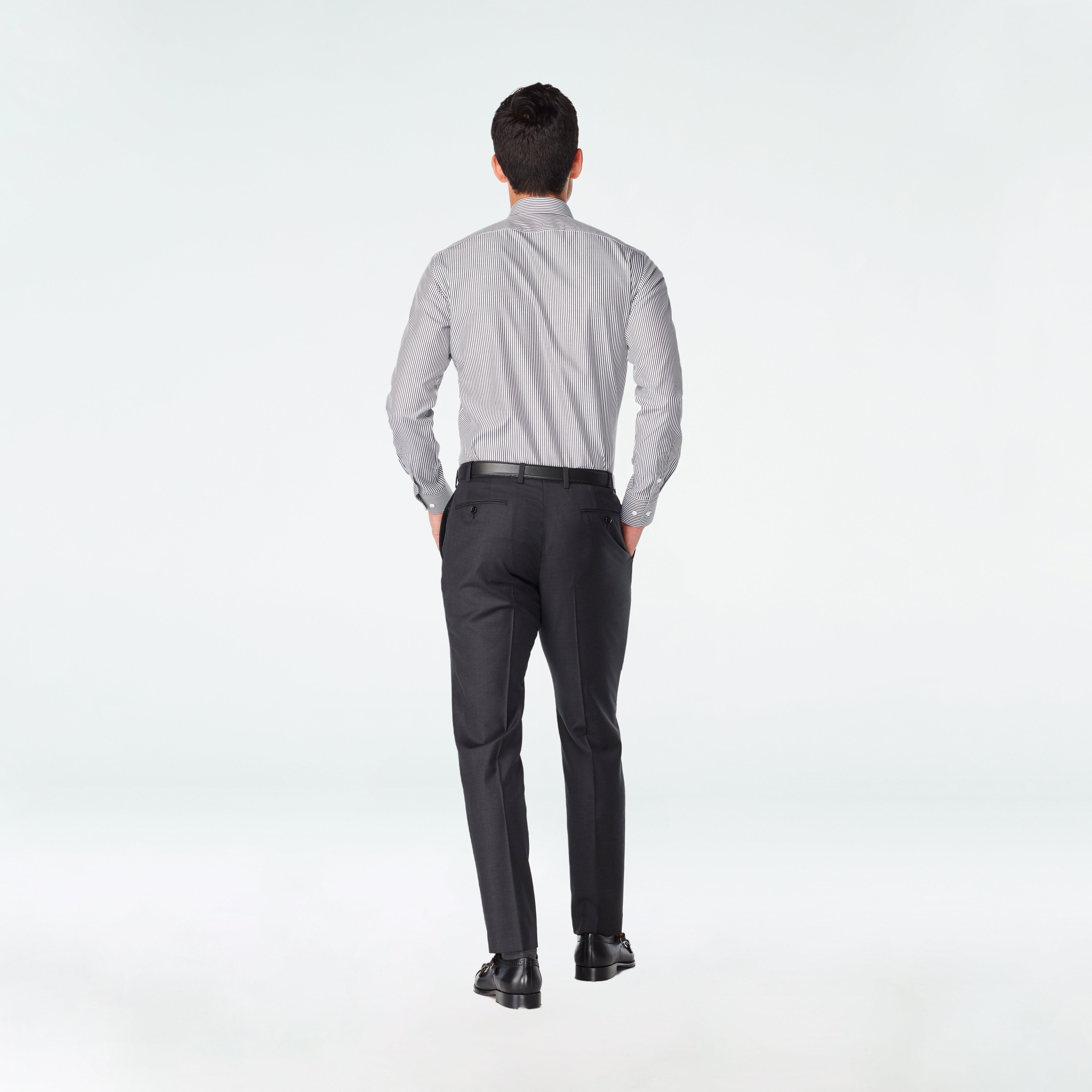 Product thumbnail 4 Gray suit - hexham Solid Design from Fall / Winter Indochino Collection