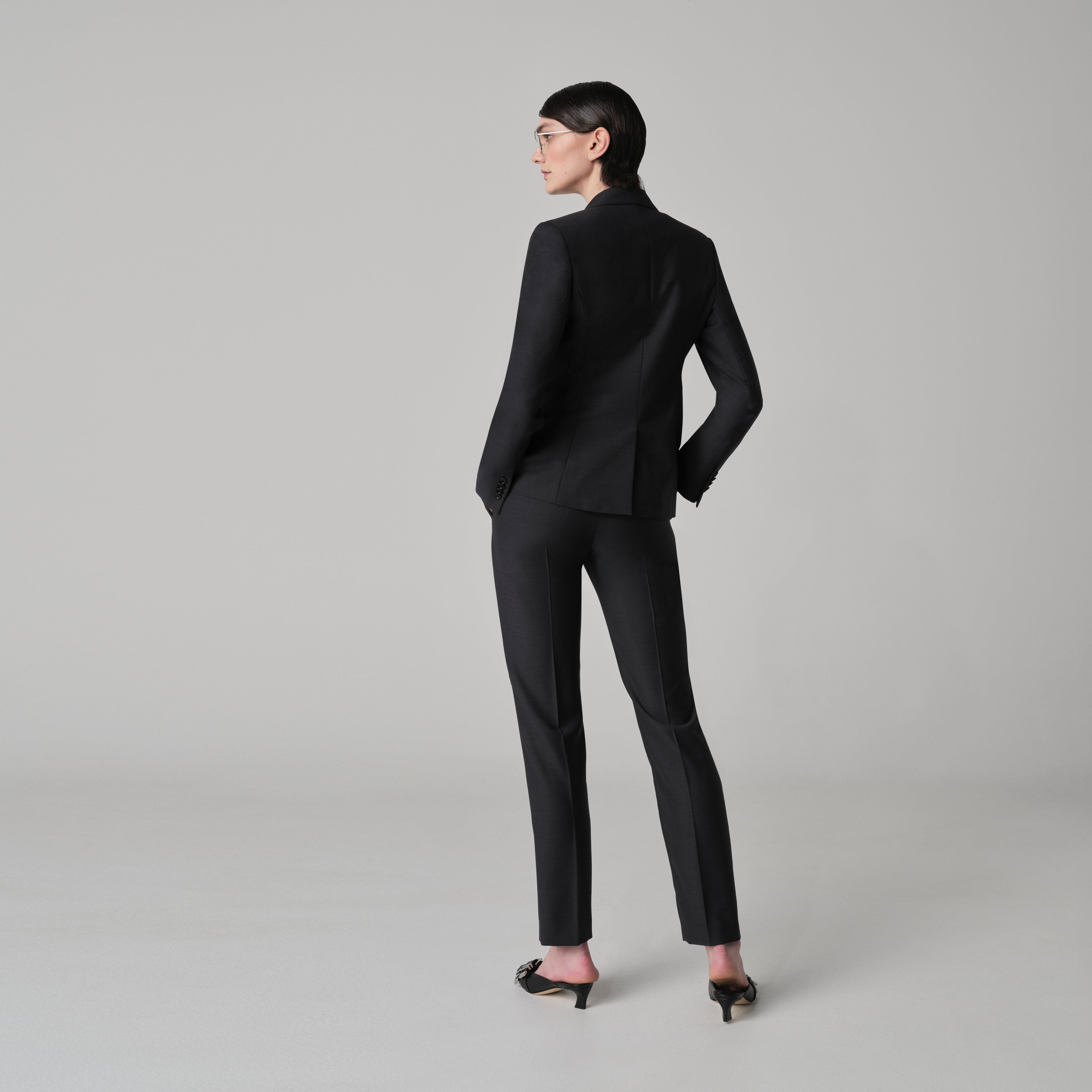 Product thumbnail 2 Gray blazer women - hexham Solid Design from Fall / Winter Indochino Collection