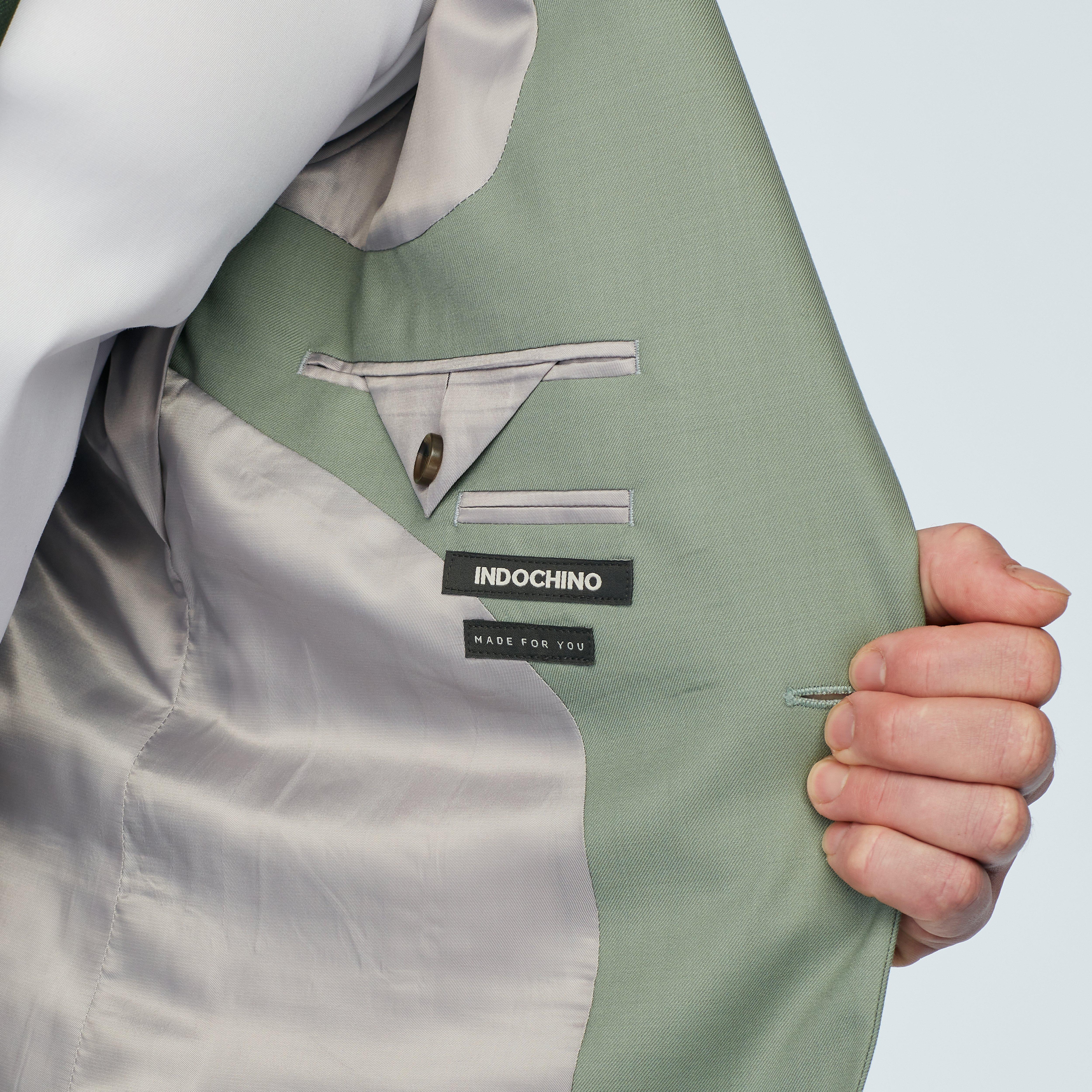 Product thumbnail 3 Green blazer - Harrogate Solid Design from Luxury Indochino Collection