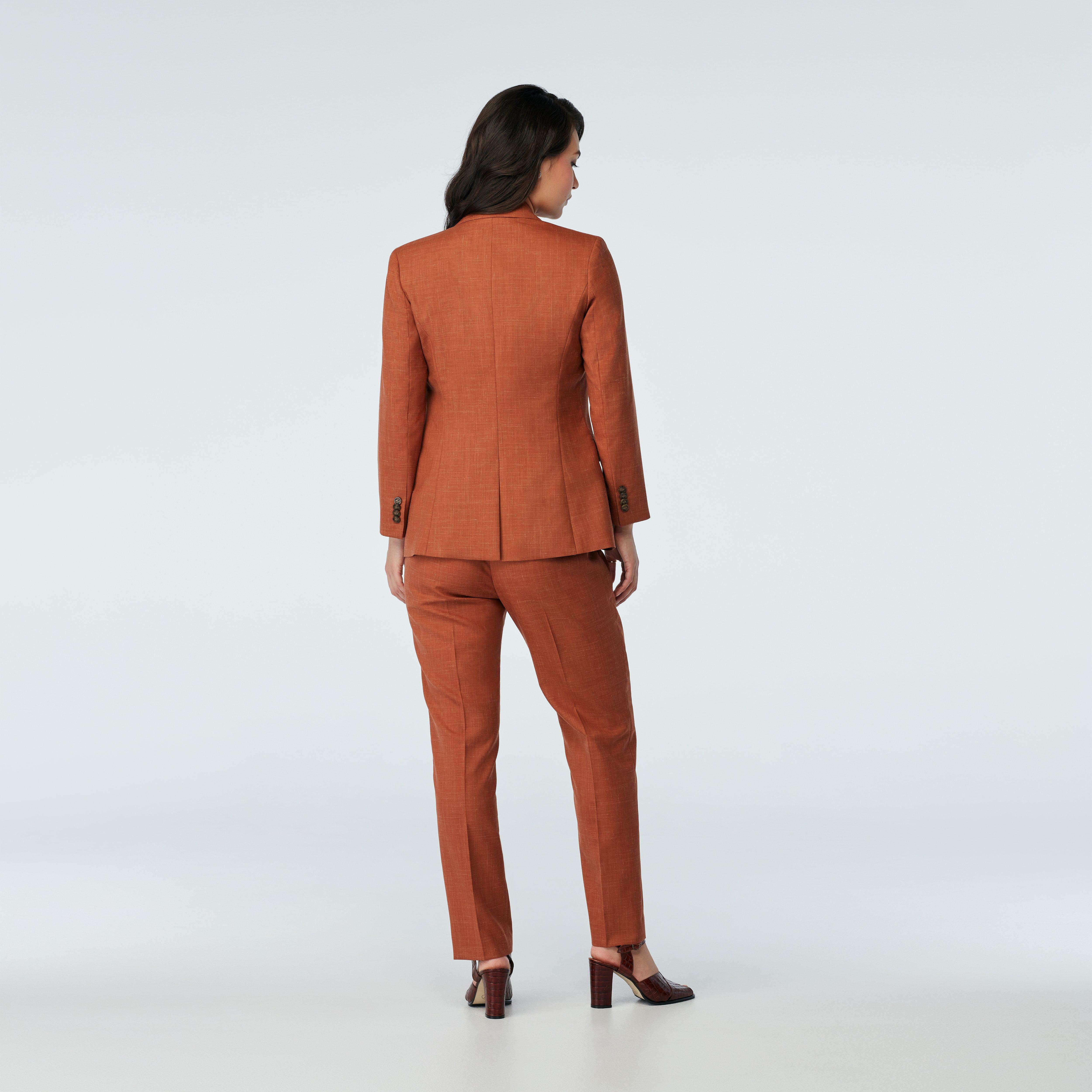 Product thumbnail 2 Brown suit women - Stockport Solid Design from Spring / Summer Indochino Collection