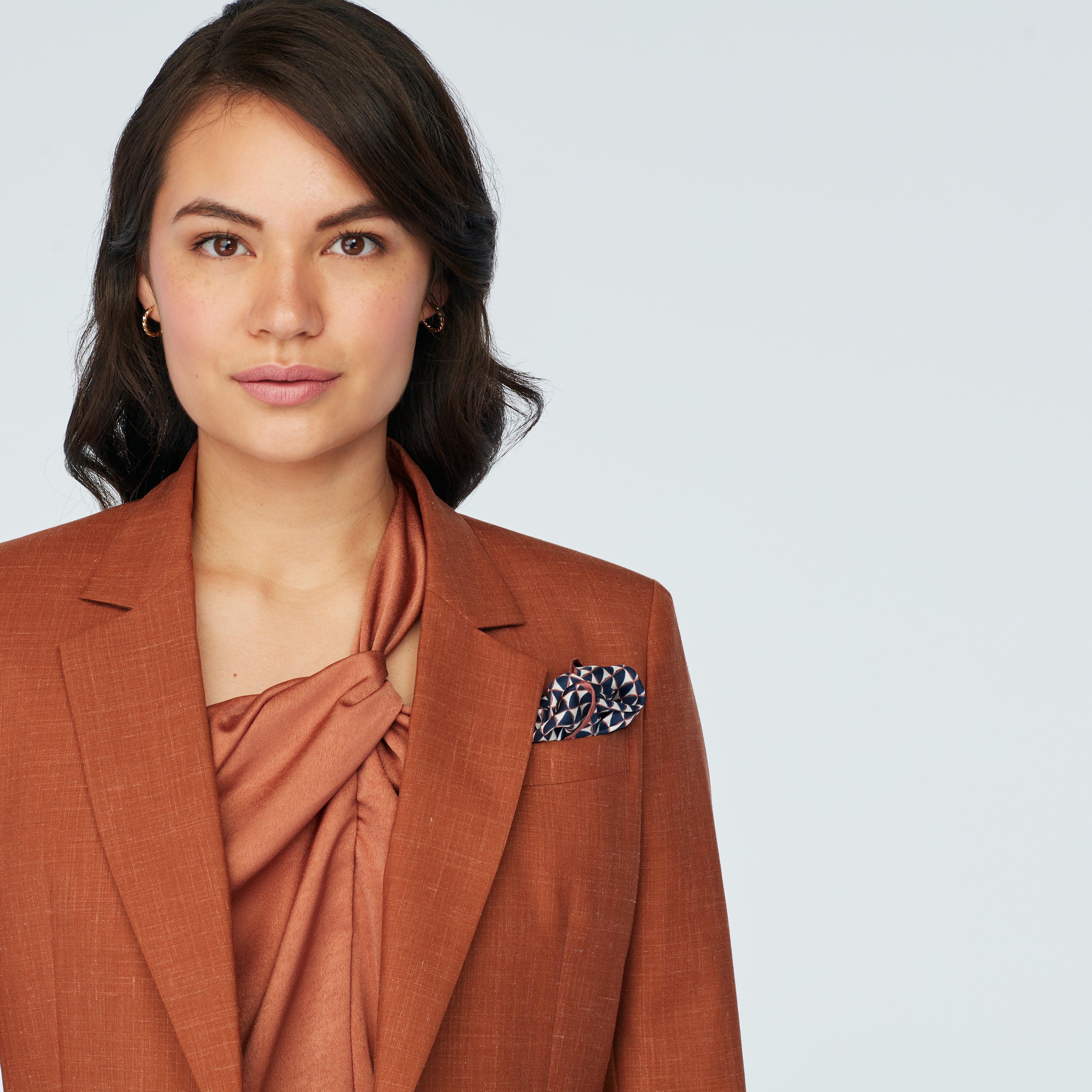 Product thumbnail 6 Brown suit women - Stockport Solid Design from Spring / Summer Indochino Collection