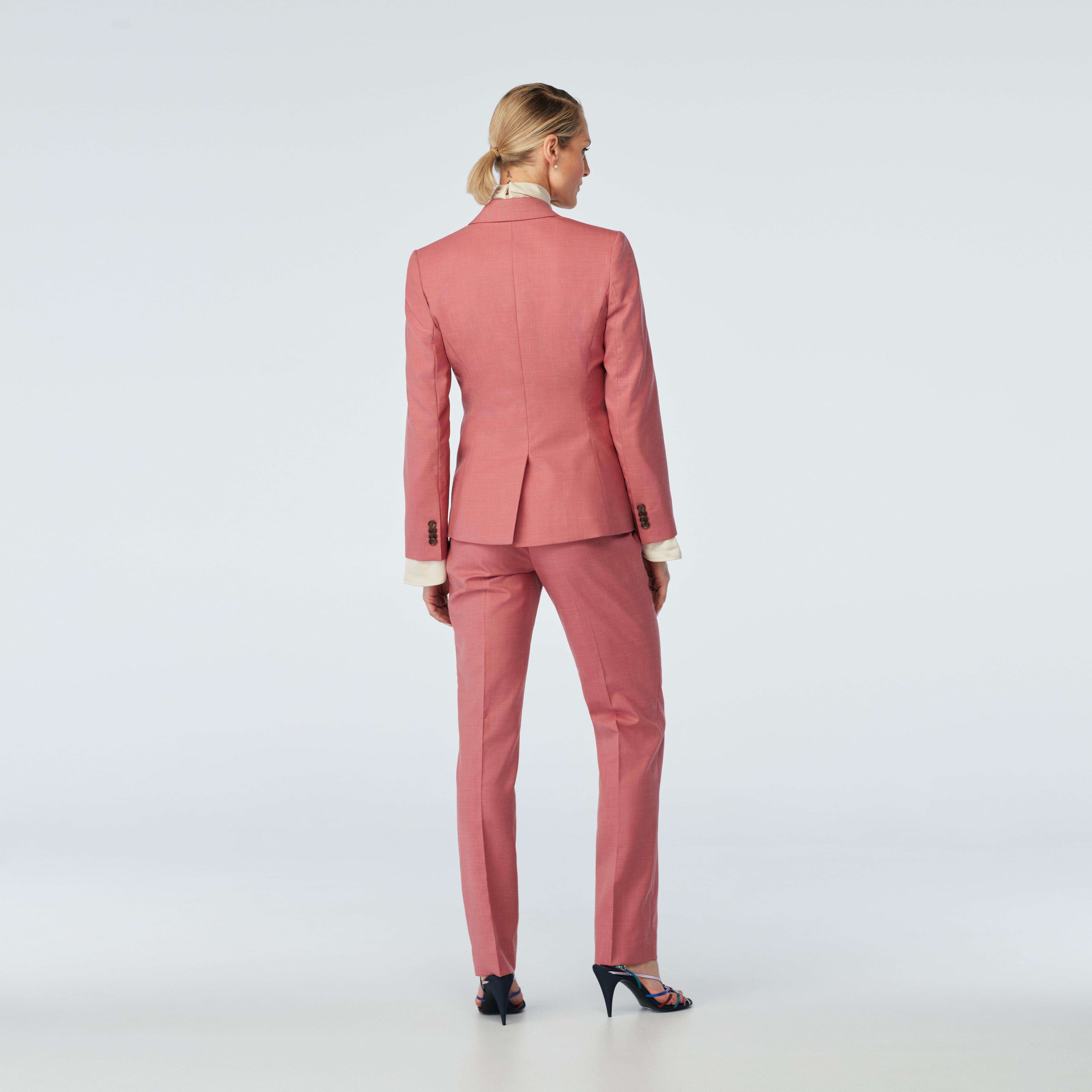 Product thumbnail 2 Pink blazer women - Stockport Solid Design from Spring / Summer Indochino Collection