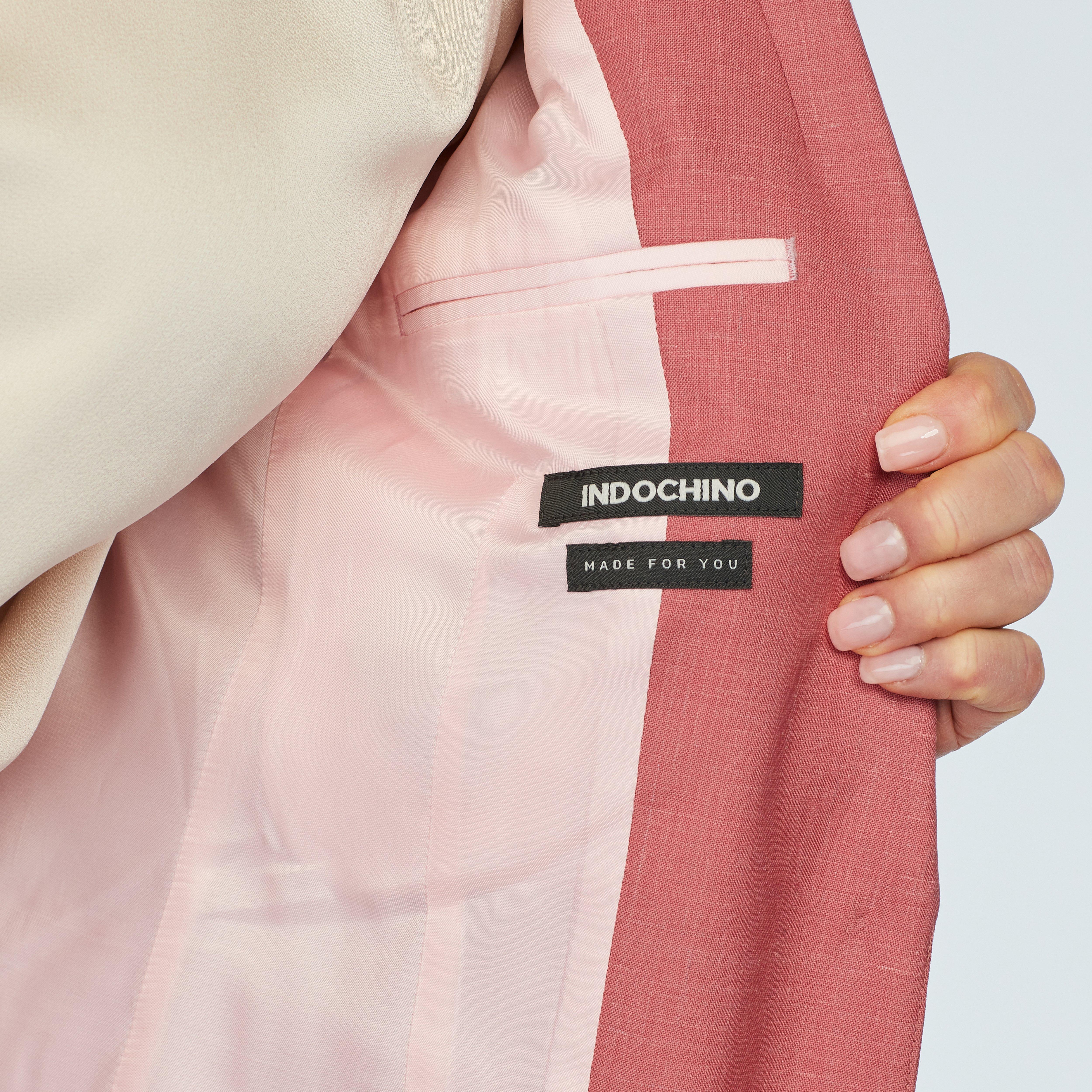 Product thumbnail 3 Pink blazer women - Stockport Solid Design from Spring / Summer Indochino Collection