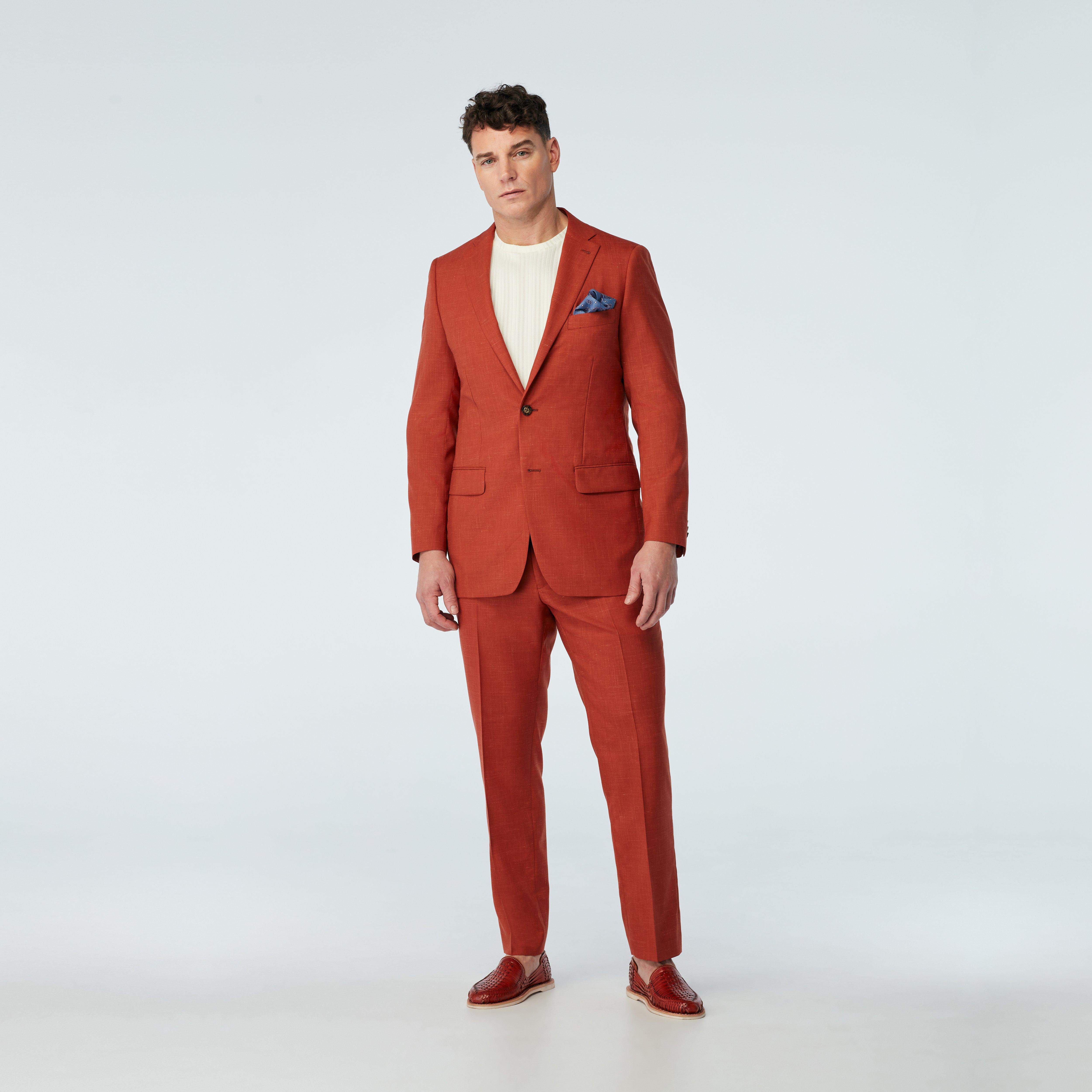Brown blazer - Stockport Solid Design from Spring / Summer Indochino Collection