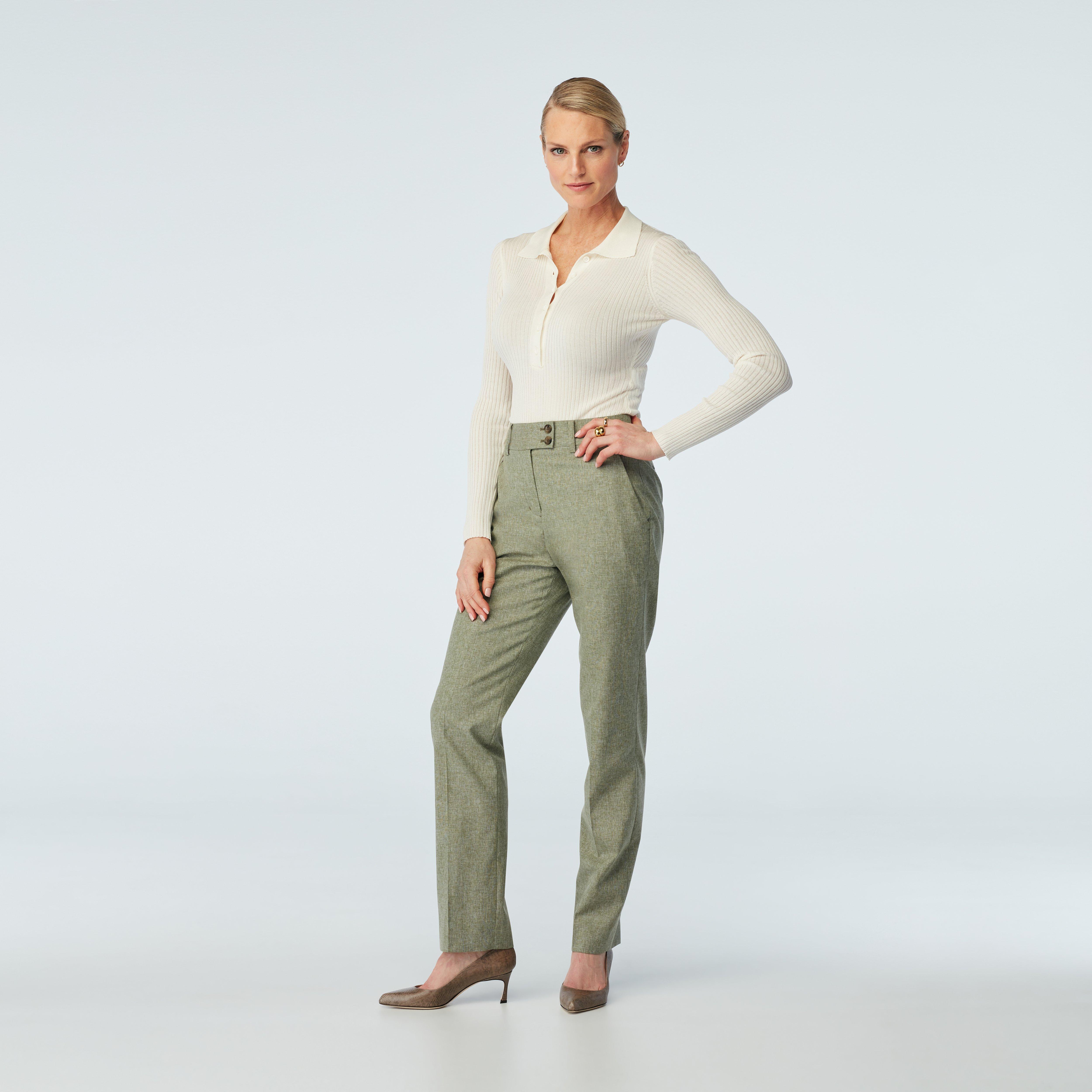 Product thumbnail 3 Green suit women - Montella Solid Design from Italian Indochino Collection