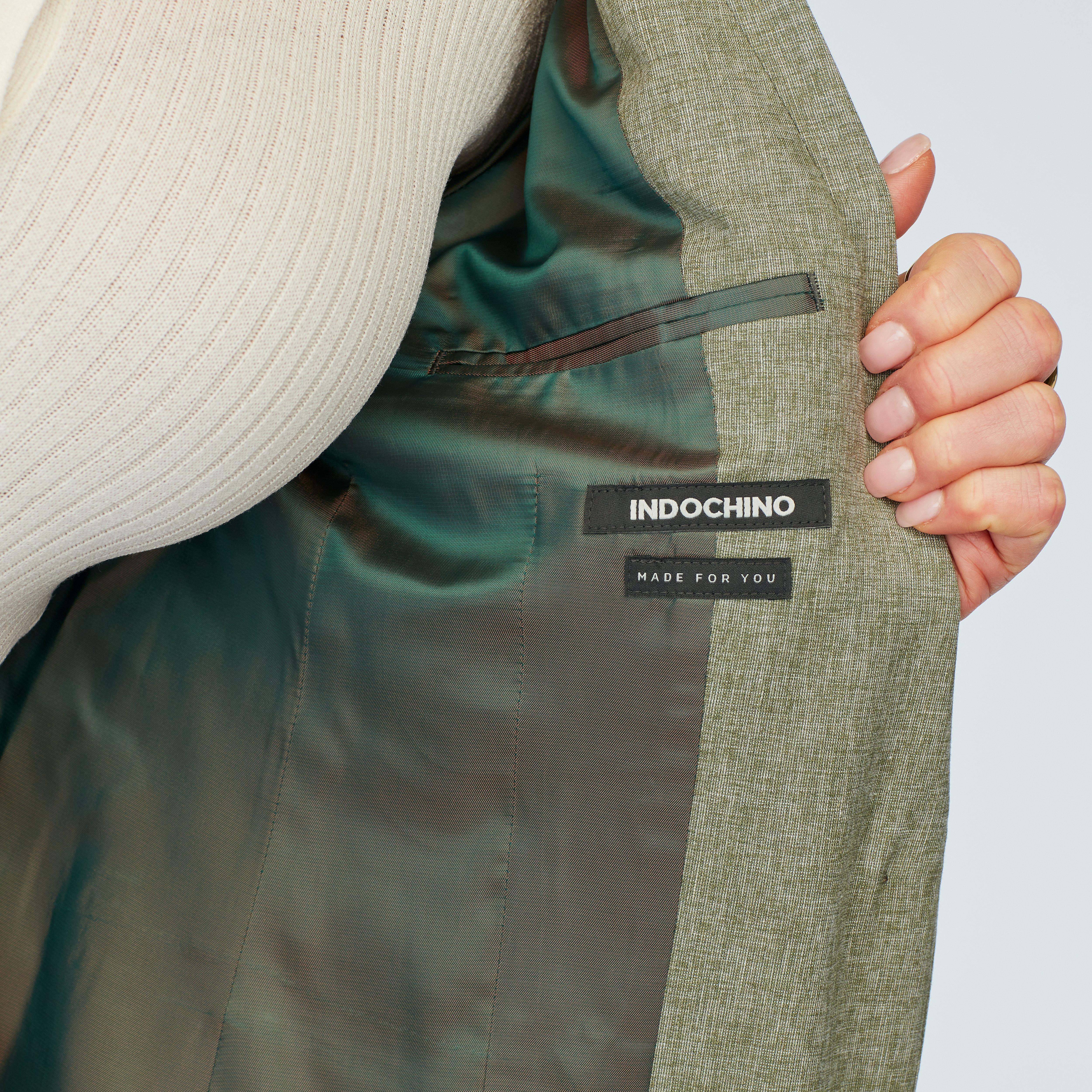 Product thumbnail 5 Green suit women - Montella Solid Design from Italian Indochino Collection