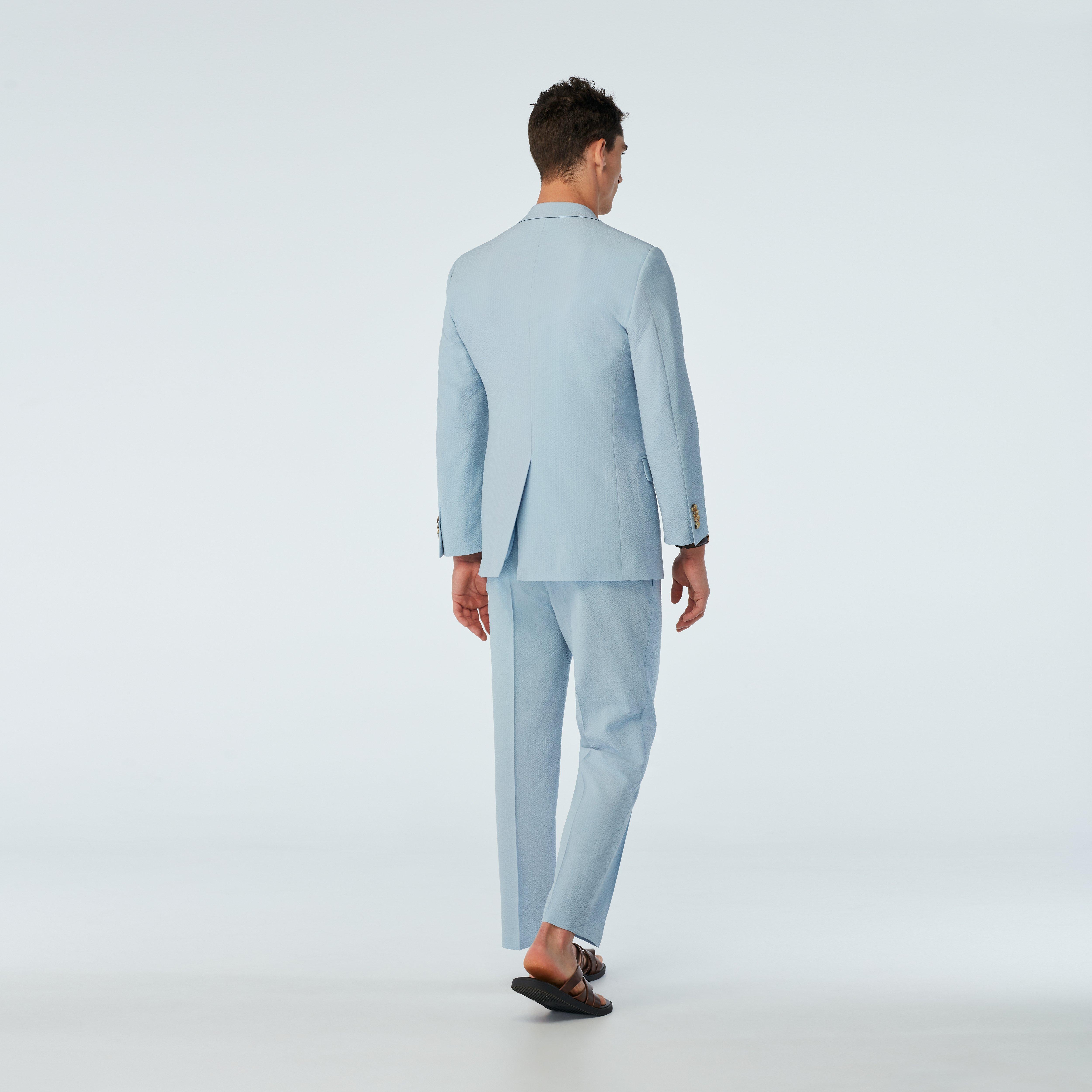 Product thumbnail 2 Blue blazer - Mondovi Solid Design from Italian Indochino Collection