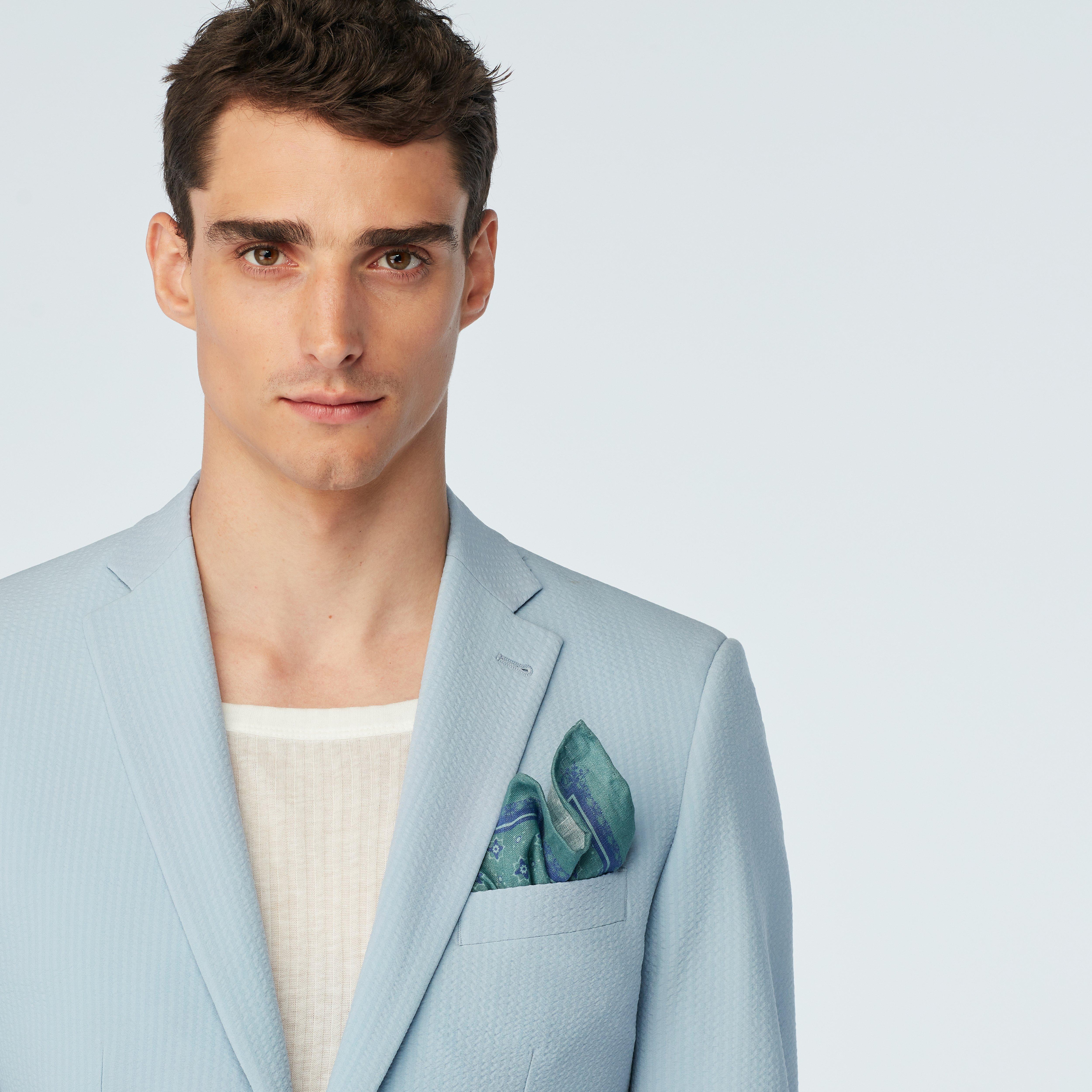 Product thumbnail 4 Blue blazer - Mondovi Solid Design from Italian Indochino Collection