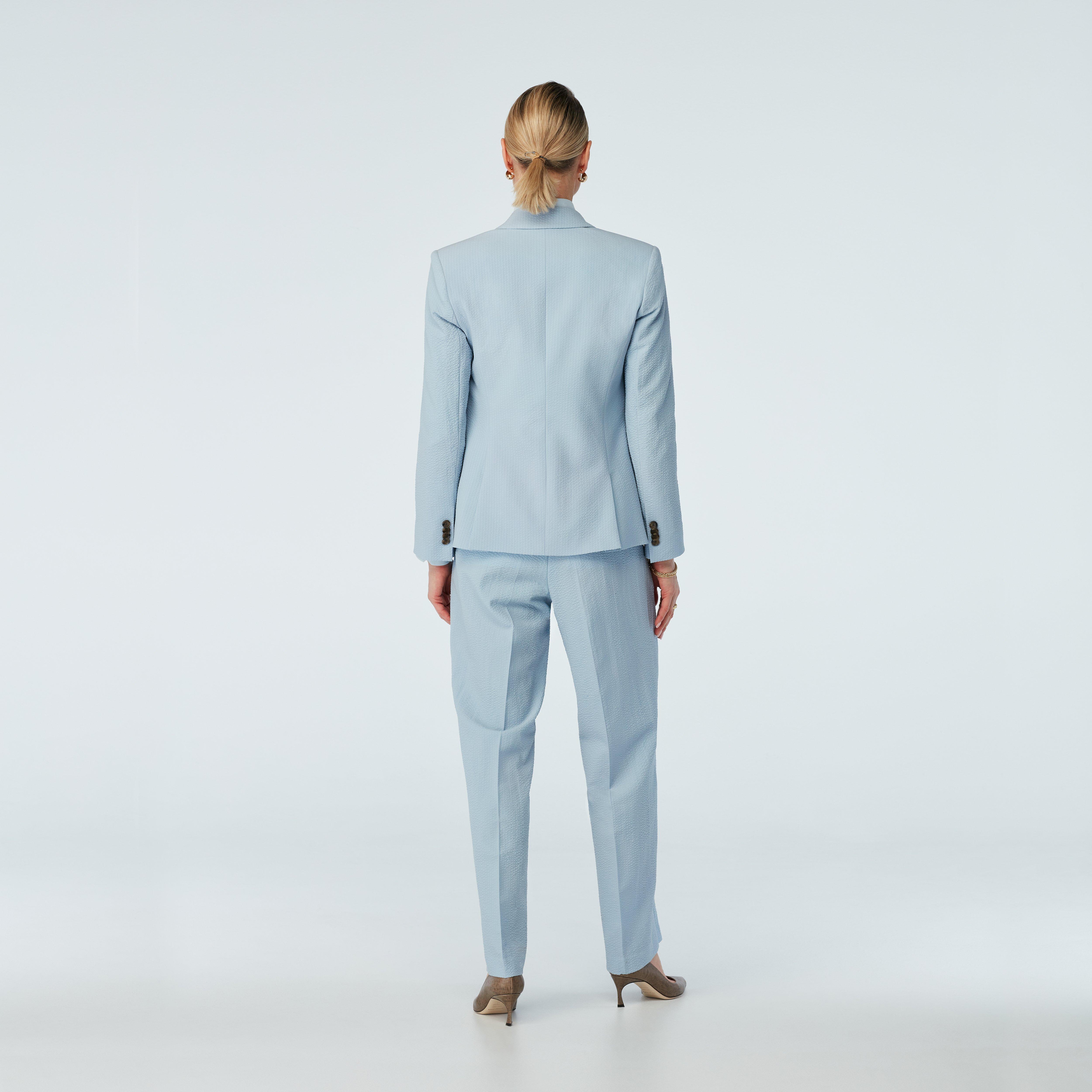 Product thumbnail 2 Blue blazer women - Mondovi Solid Design from Italian Indochino Collection