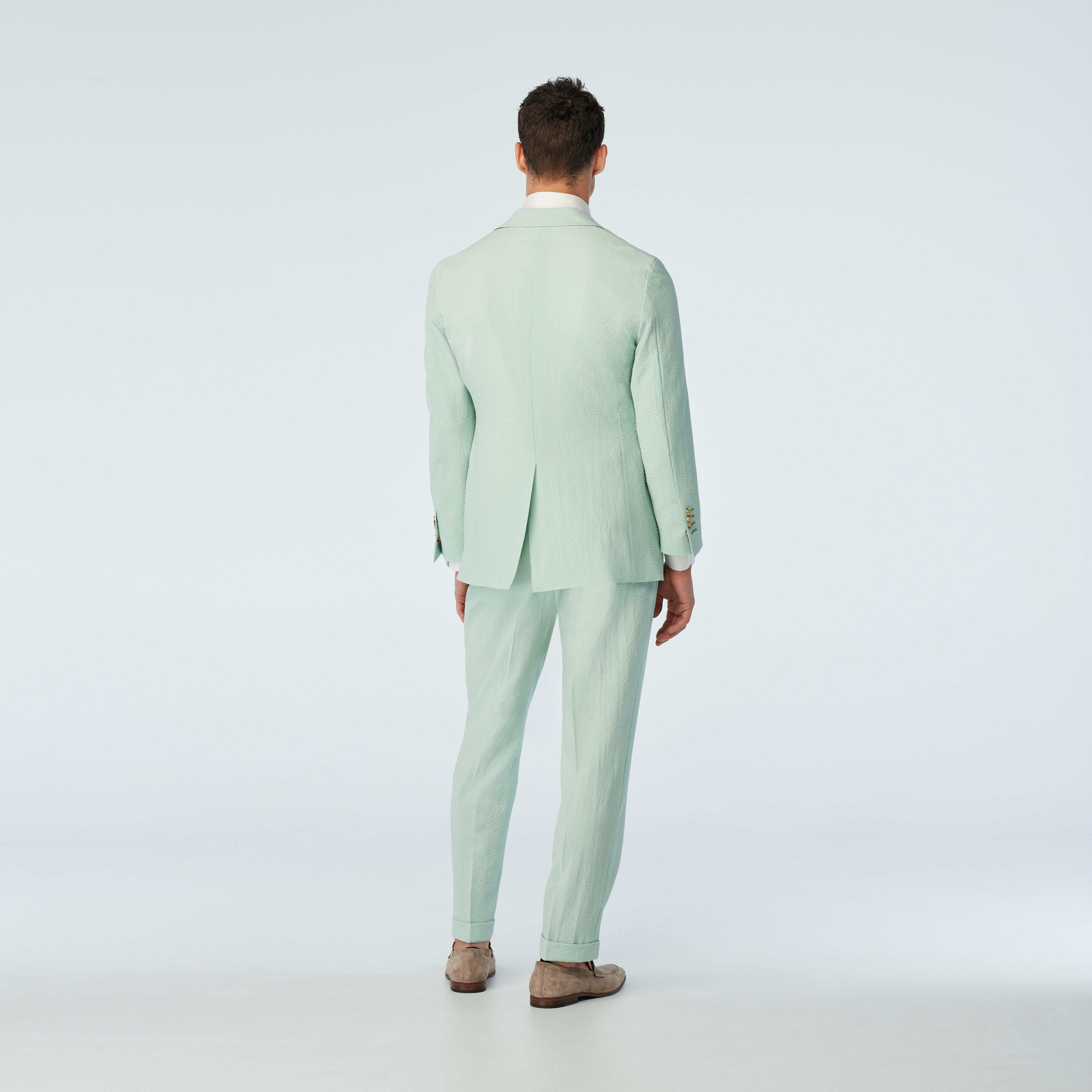 Product thumbnail 2 Green blazer - Mondovi Solid Design from Italian Indochino Collection