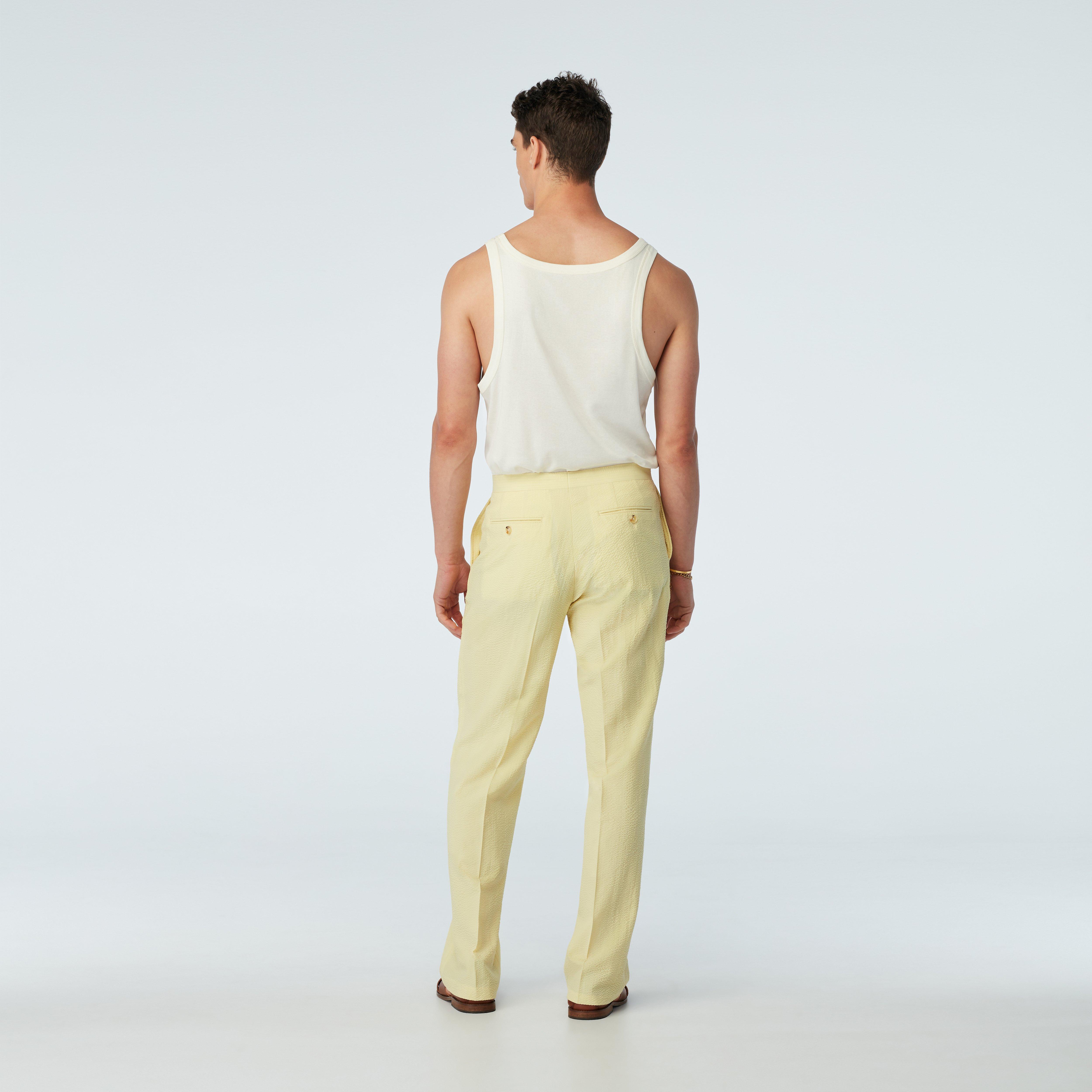 Product thumbnail 2 Yellow pants - Mondovi Solid Design from Italian Seasonal Indochino Collection