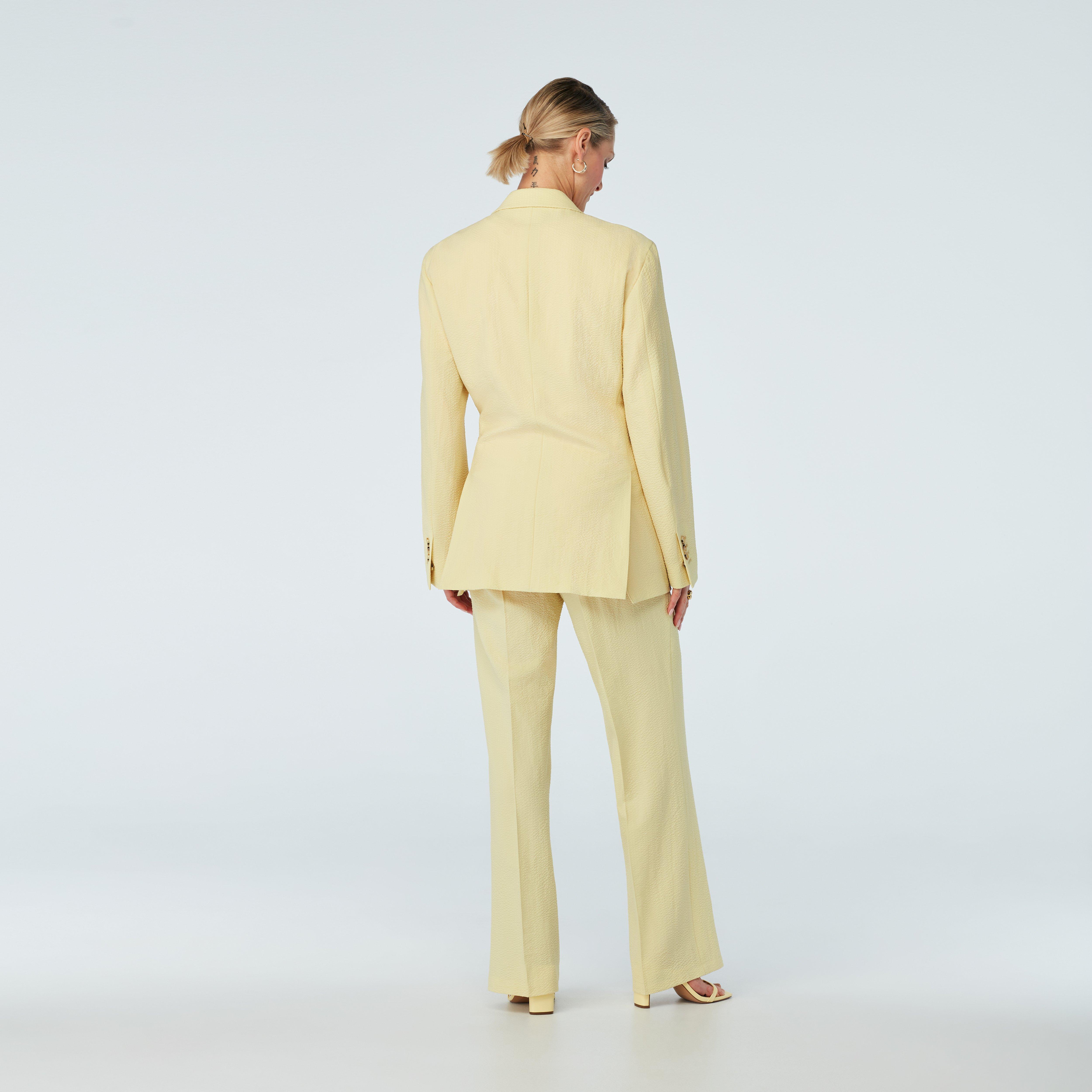 Product thumbnail 2 Yellow blazer women - Mondovi Solid Design from Italian Indochino Collection