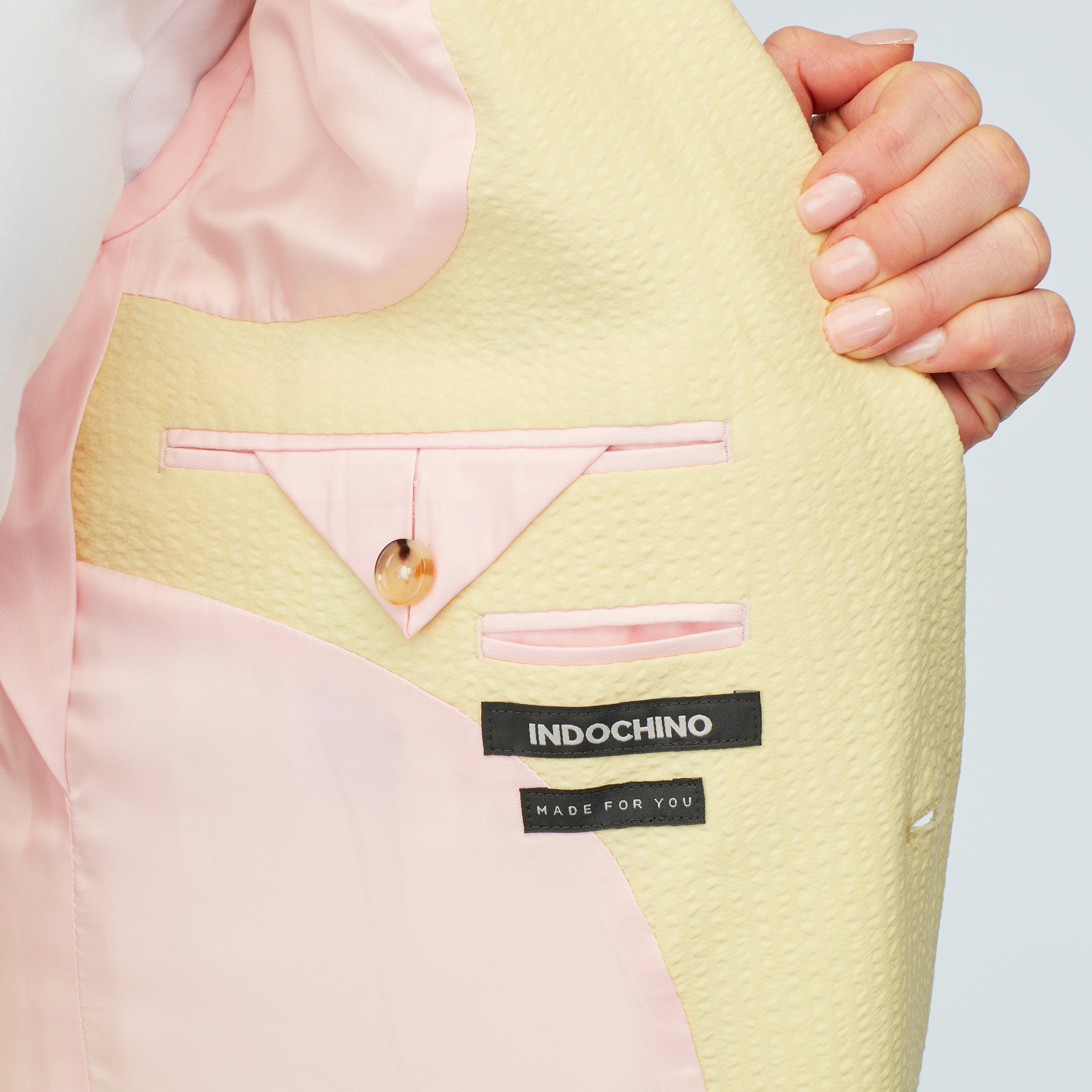 Product thumbnail 3 Yellow blazer women - Mondovi Solid Design from Italian Indochino Collection