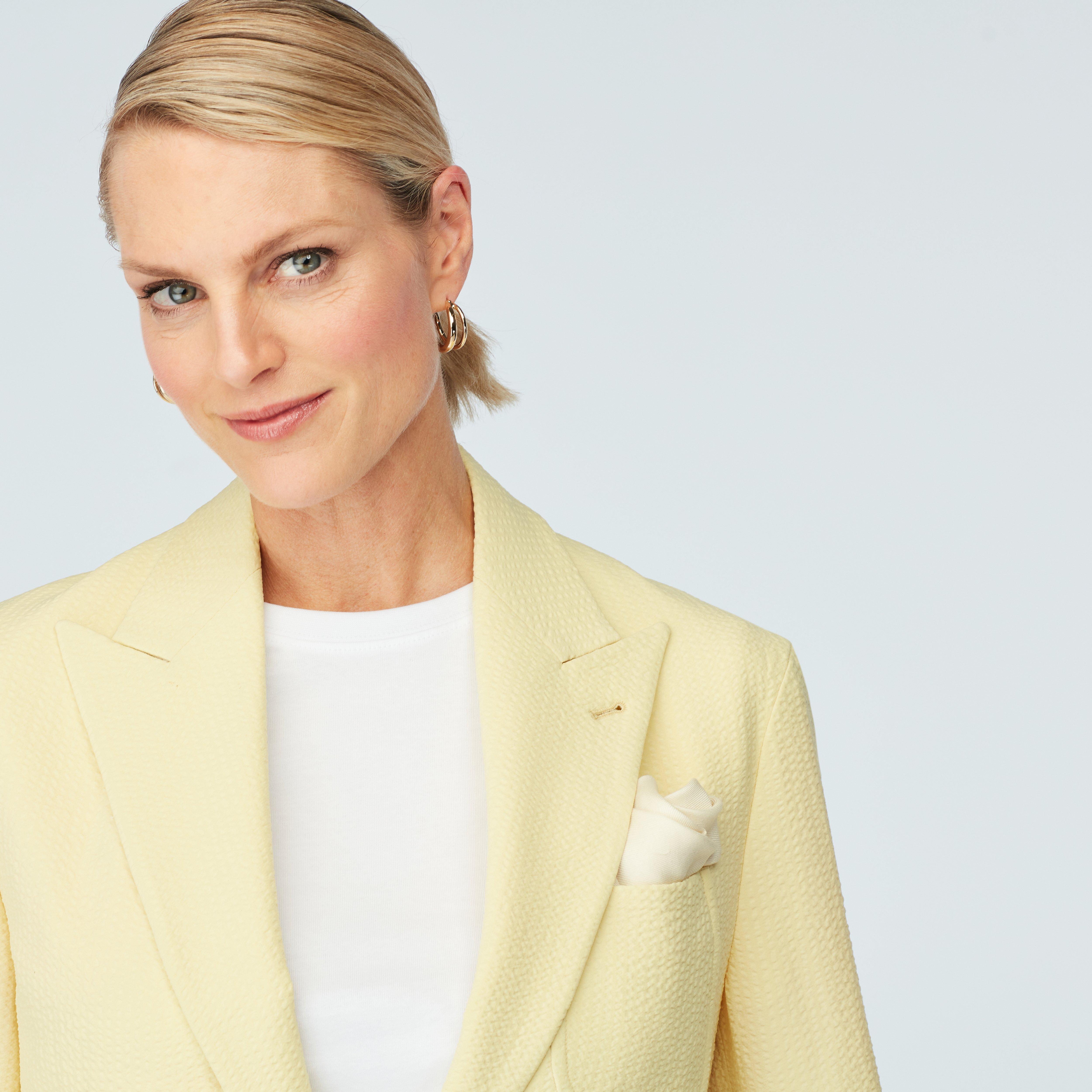 Product thumbnail 4 Yellow blazer women - Mondovi Solid Design from Italian Indochino Collection