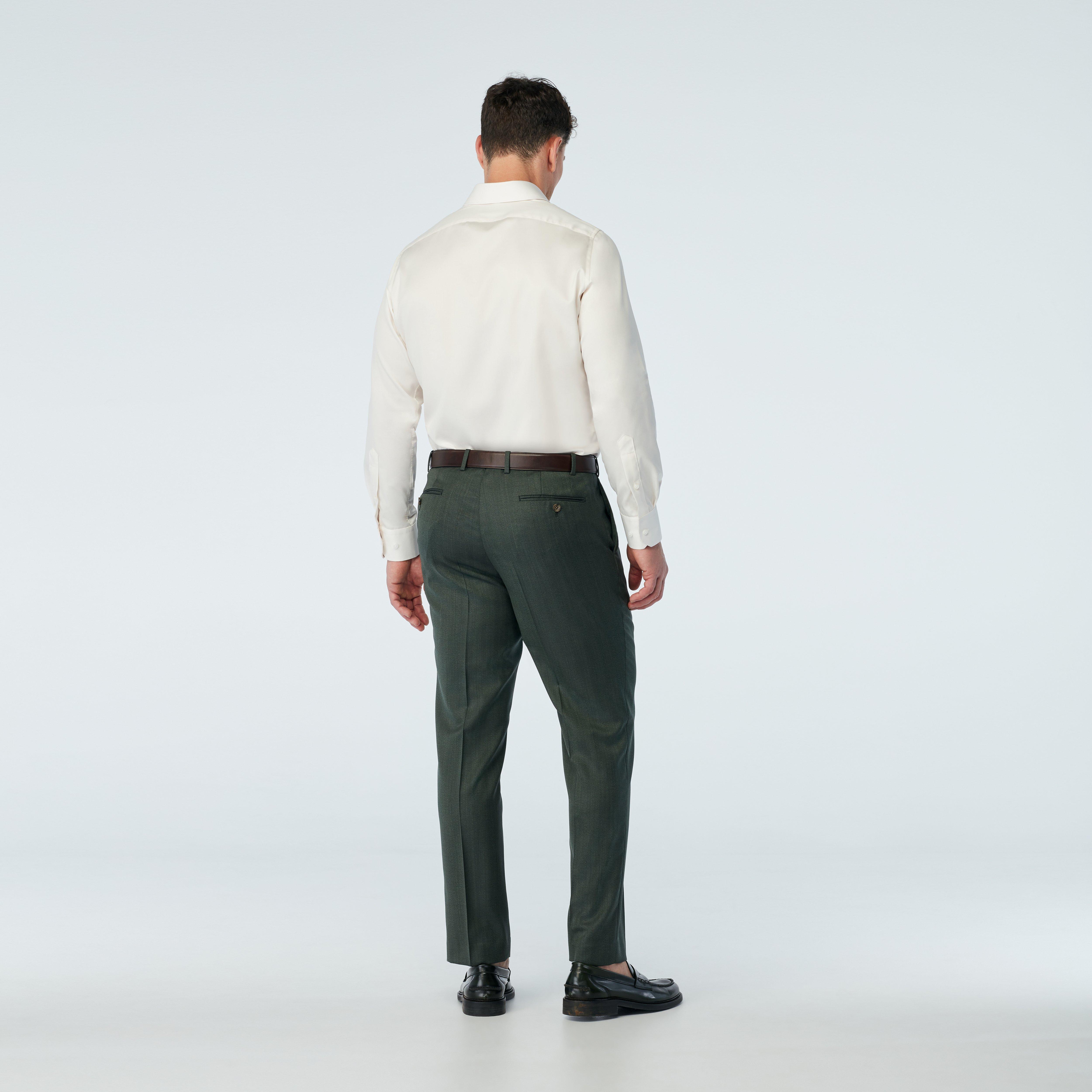 Product thumbnail 2 Green pants - Modica Solid Design from Italian Seasonal Indochino Collection