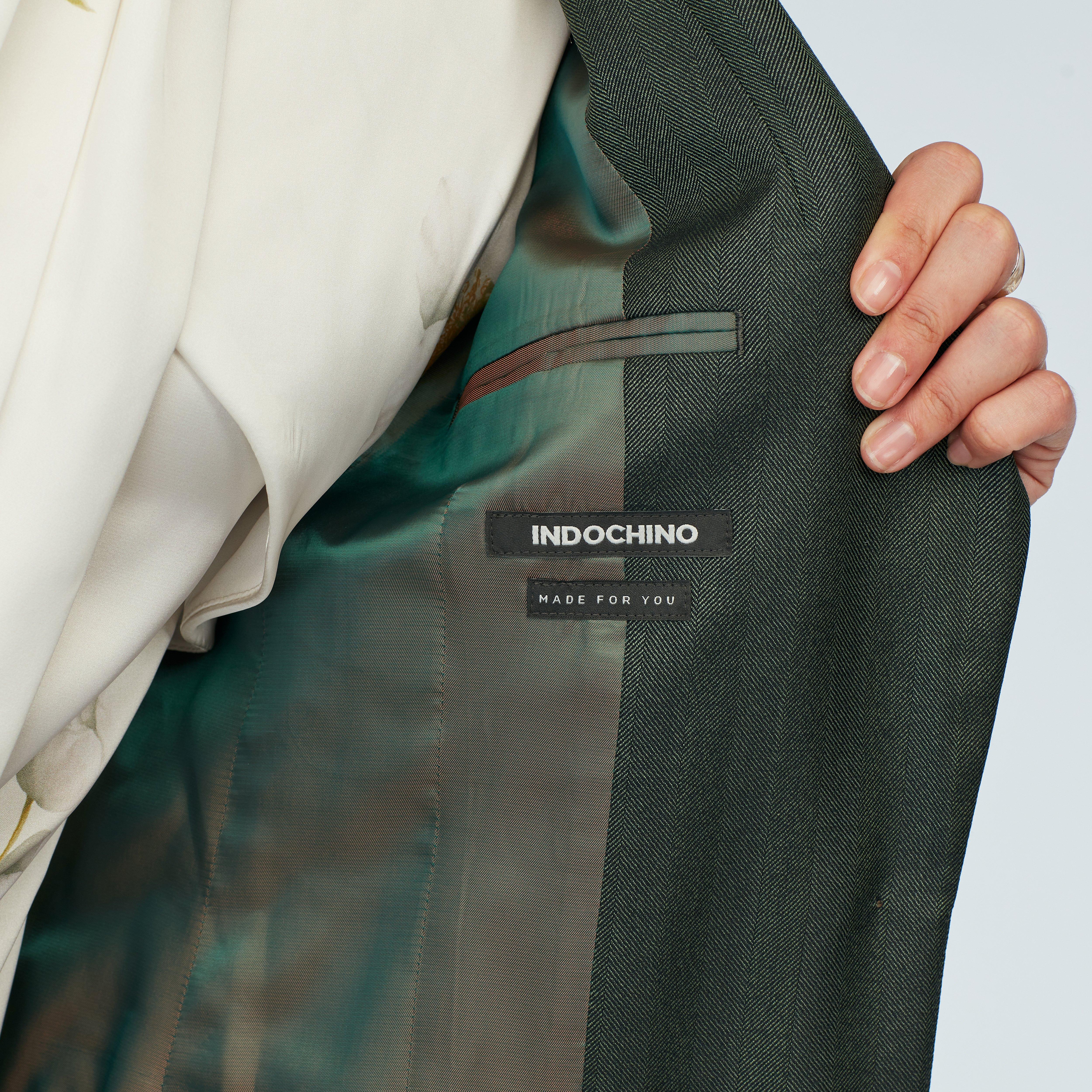 Product thumbnail 3 Green blazer women - Modica Solid Design from Italian Indochino Collection