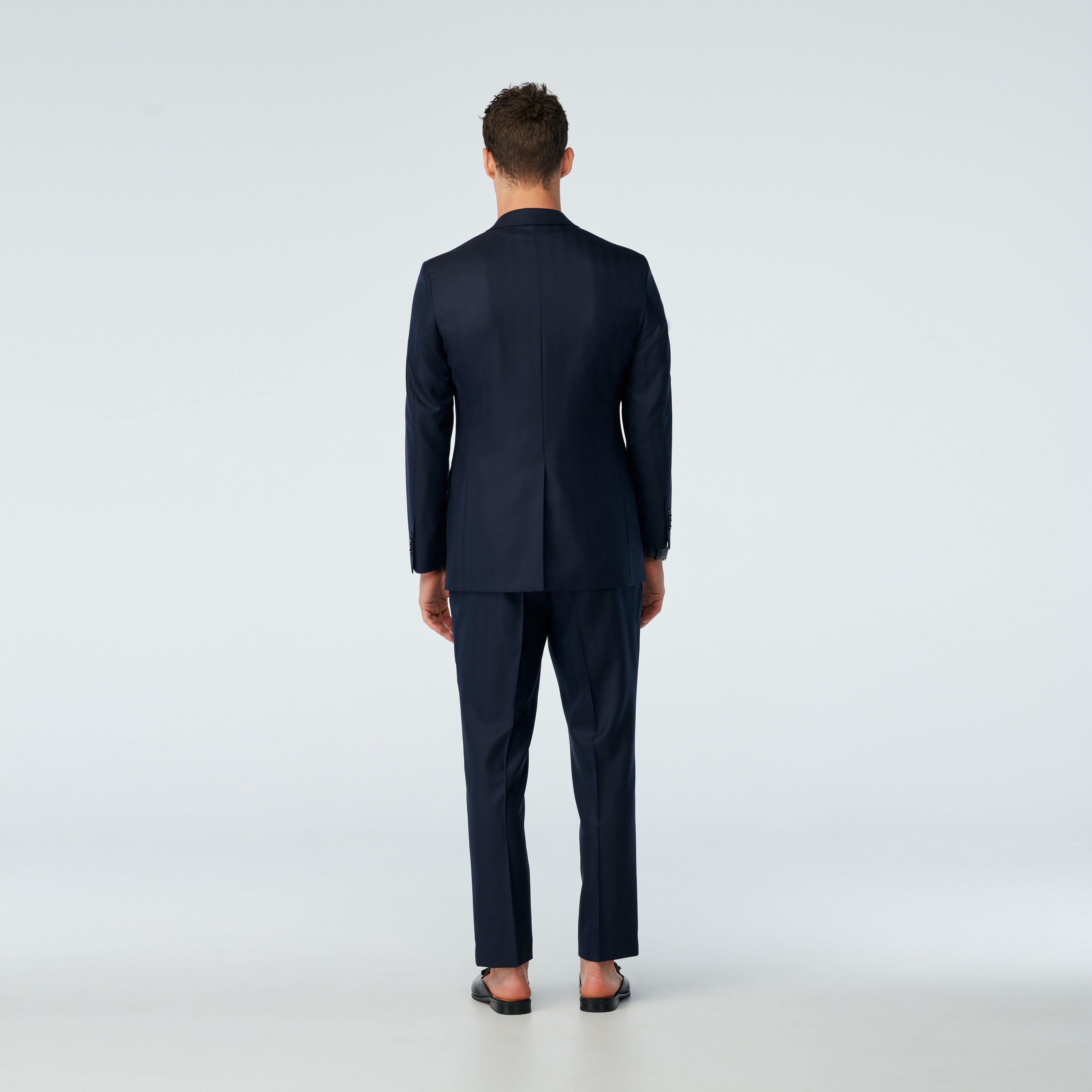 Product thumbnail 2 Navy suit - Modica Solid Design from Italian Indochino Collection