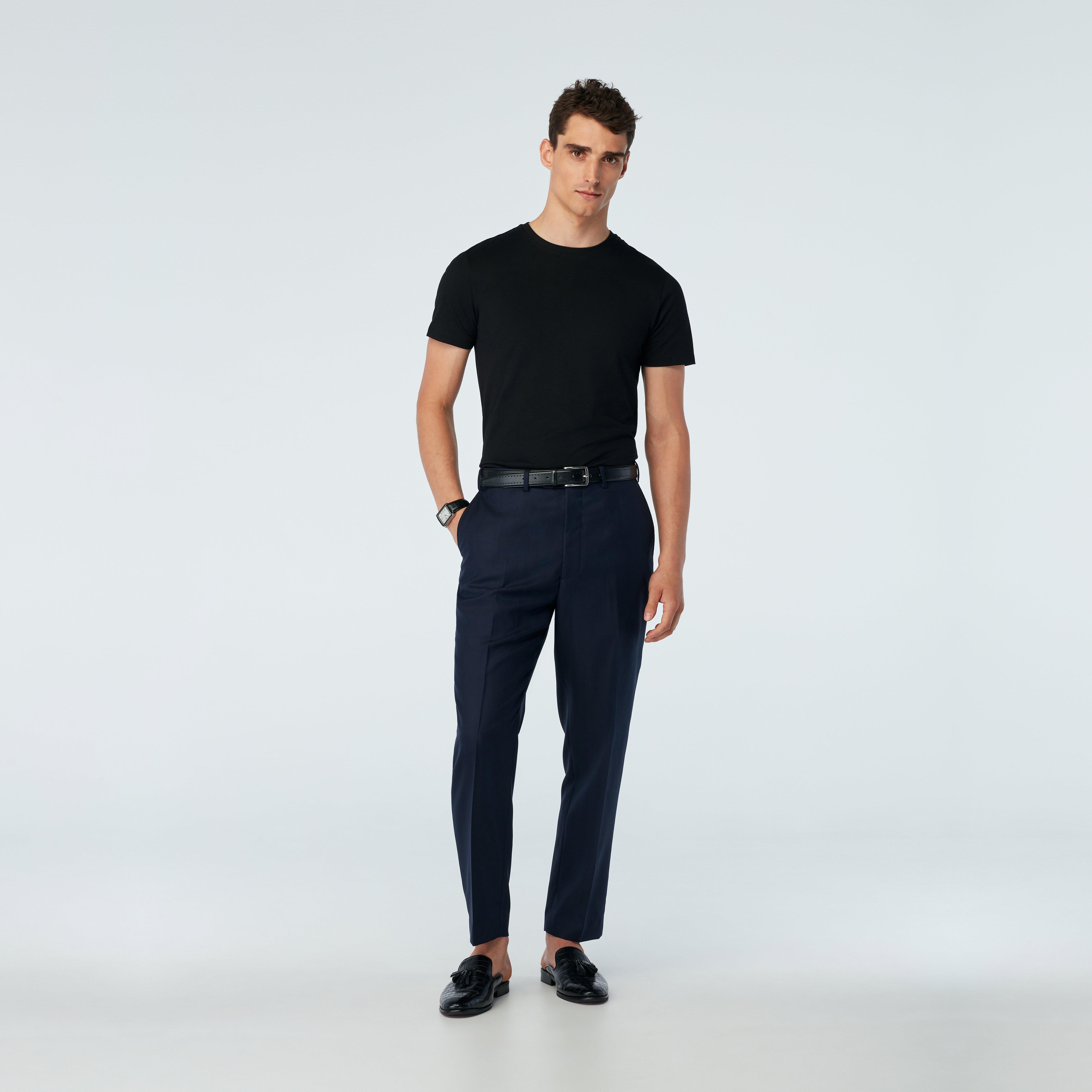 Product thumbnail 3 Navy suit - Modica Solid Design from Italian Indochino Collection