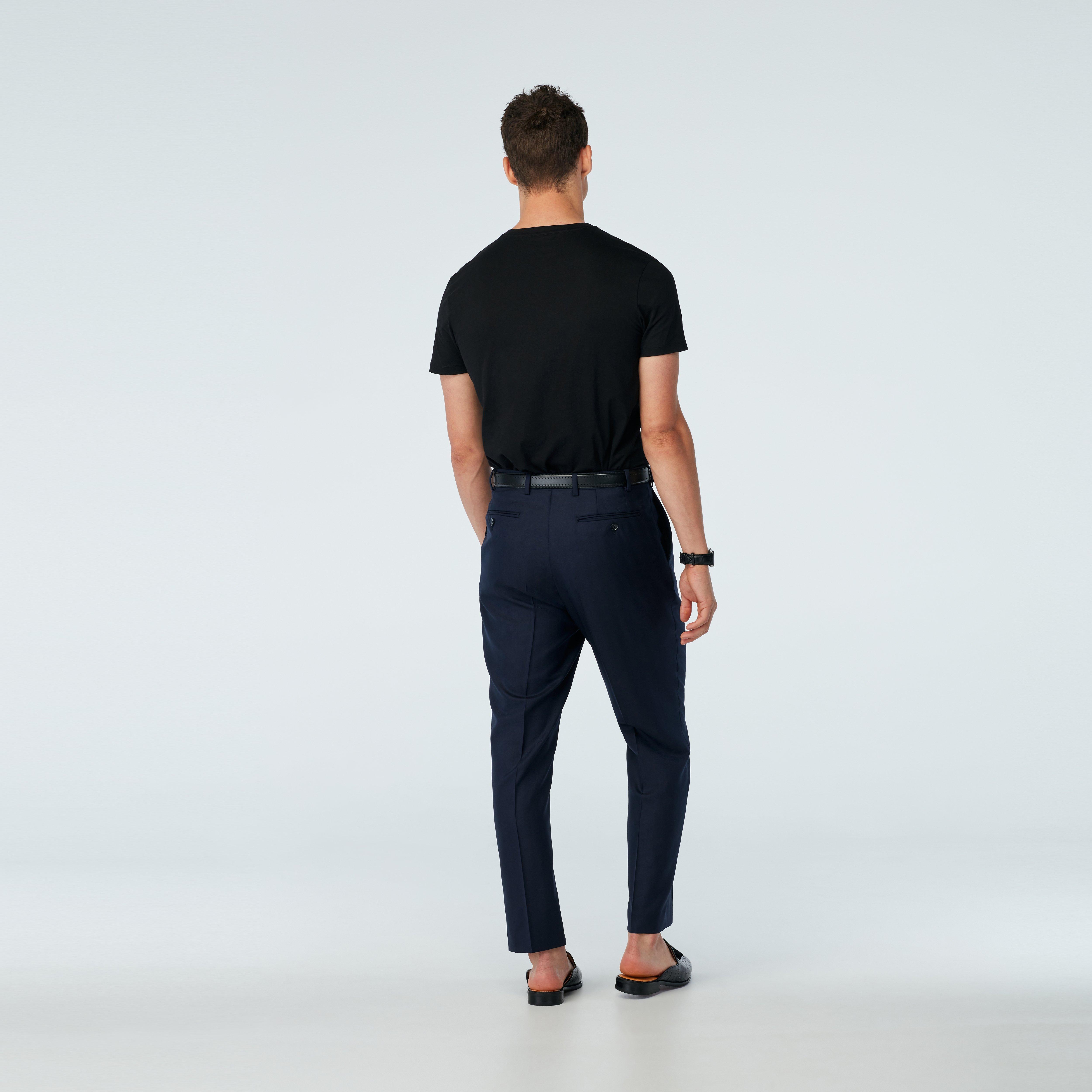 Product thumbnail 4 Navy suit - Modica Solid Design from Italian Indochino Collection