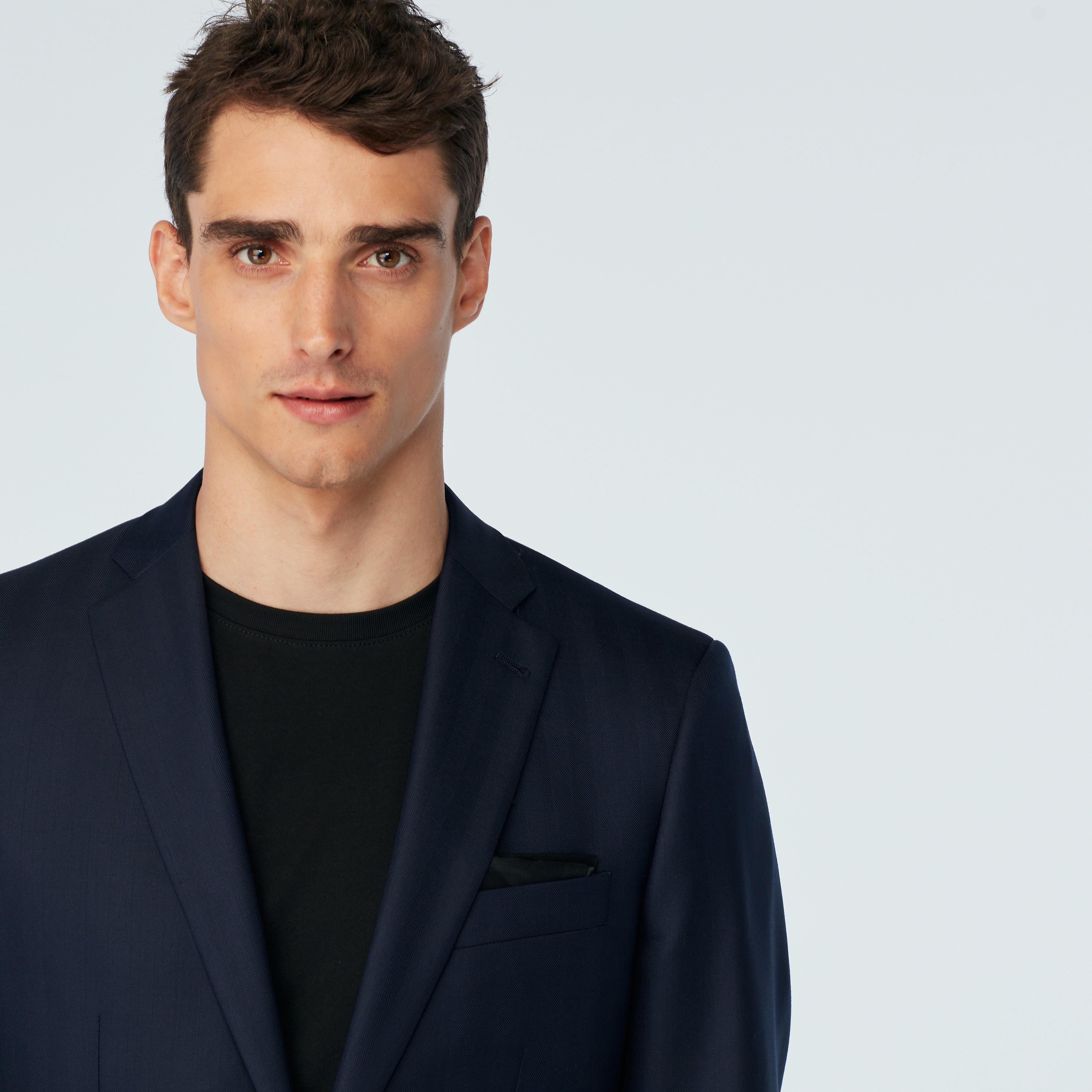Product thumbnail 6 Navy suit - Modica Solid Design from Italian Indochino Collection