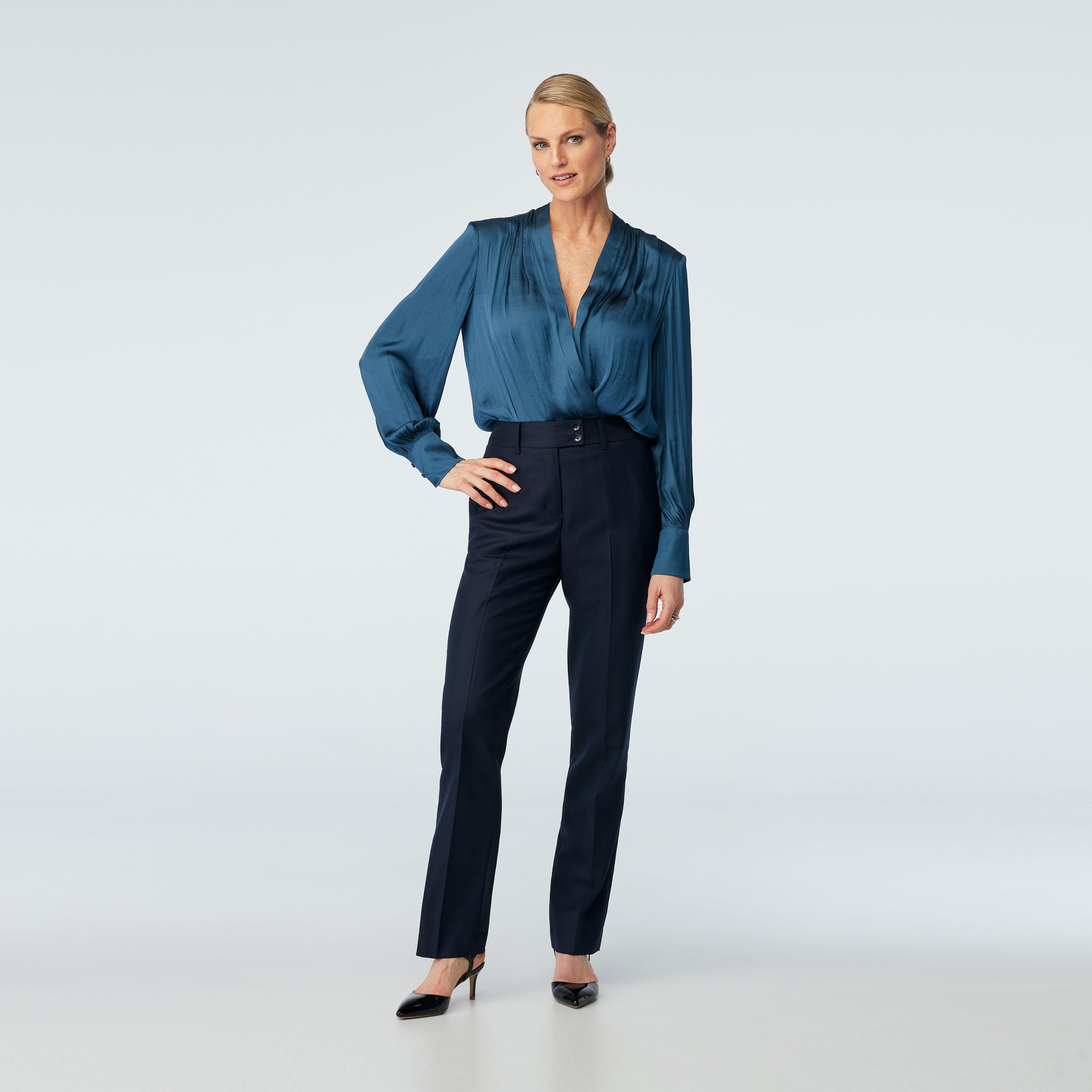 Product thumbnail 3 Navy suit women - Modica Solid Design from Italian Indochino Collection