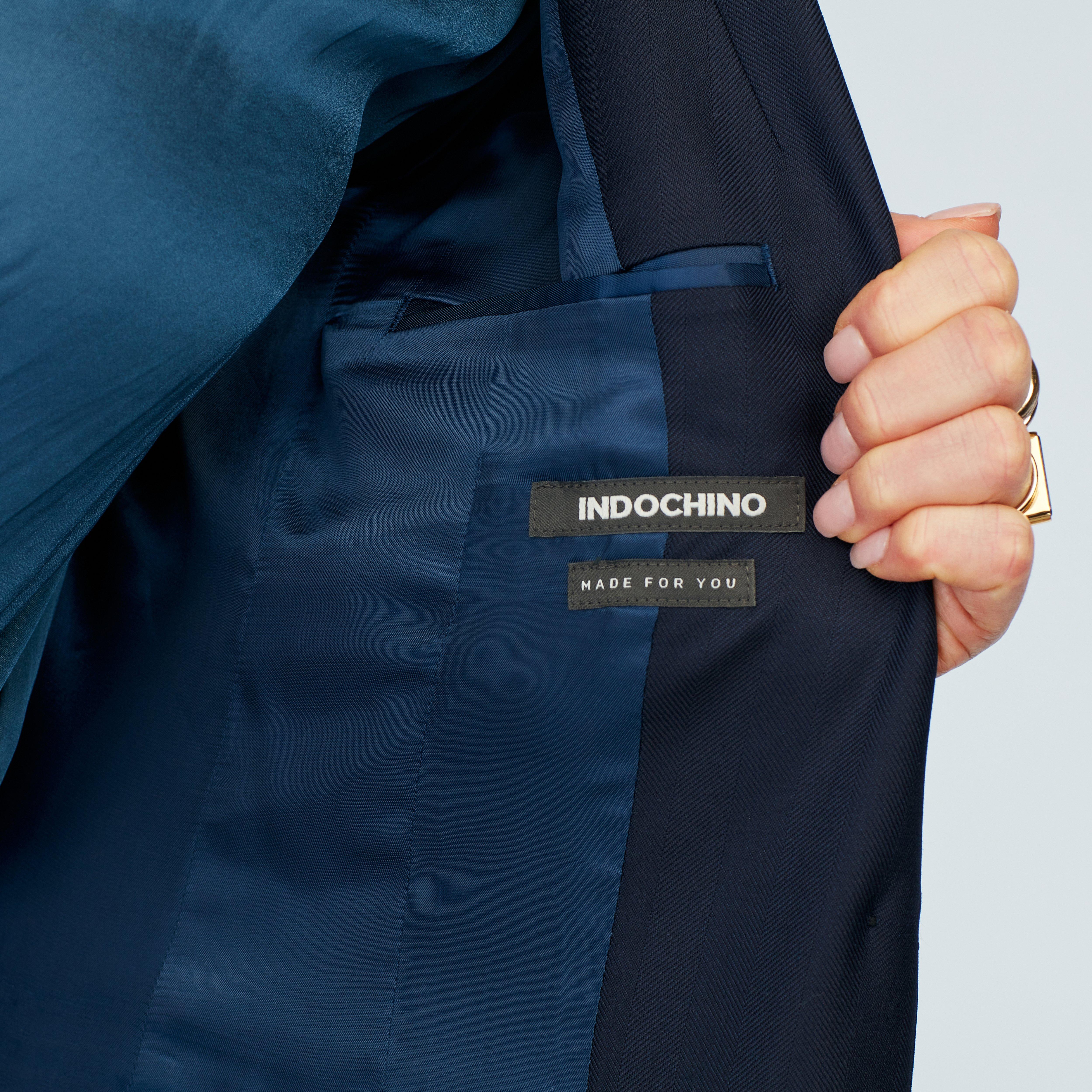Product thumbnail 3 Navy blazer women - Modica Solid Design from Italian Indochino Collection