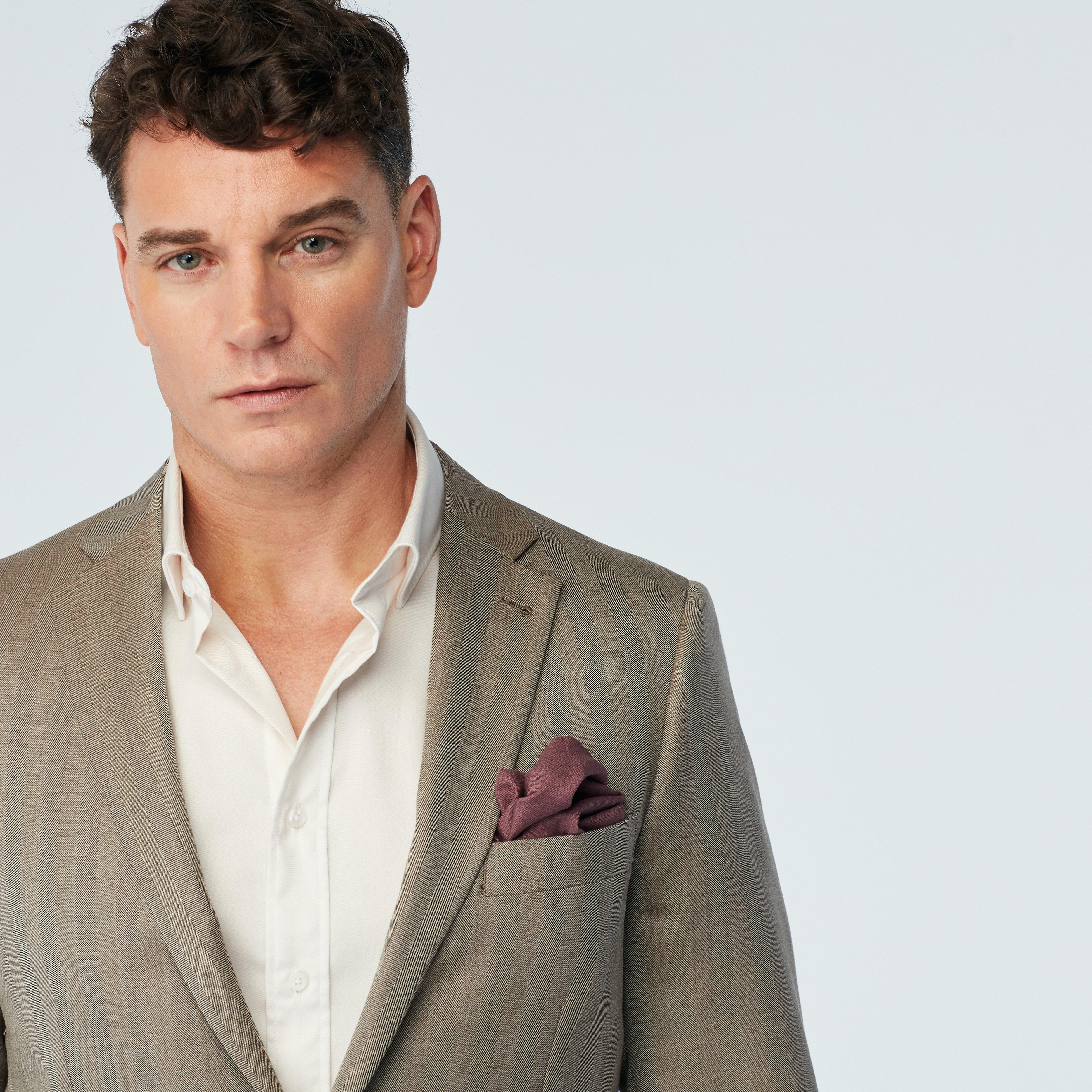 Product thumbnail 6 Brown suit - Modica Solid Design from Italian Spring / Summer Indochino Collection