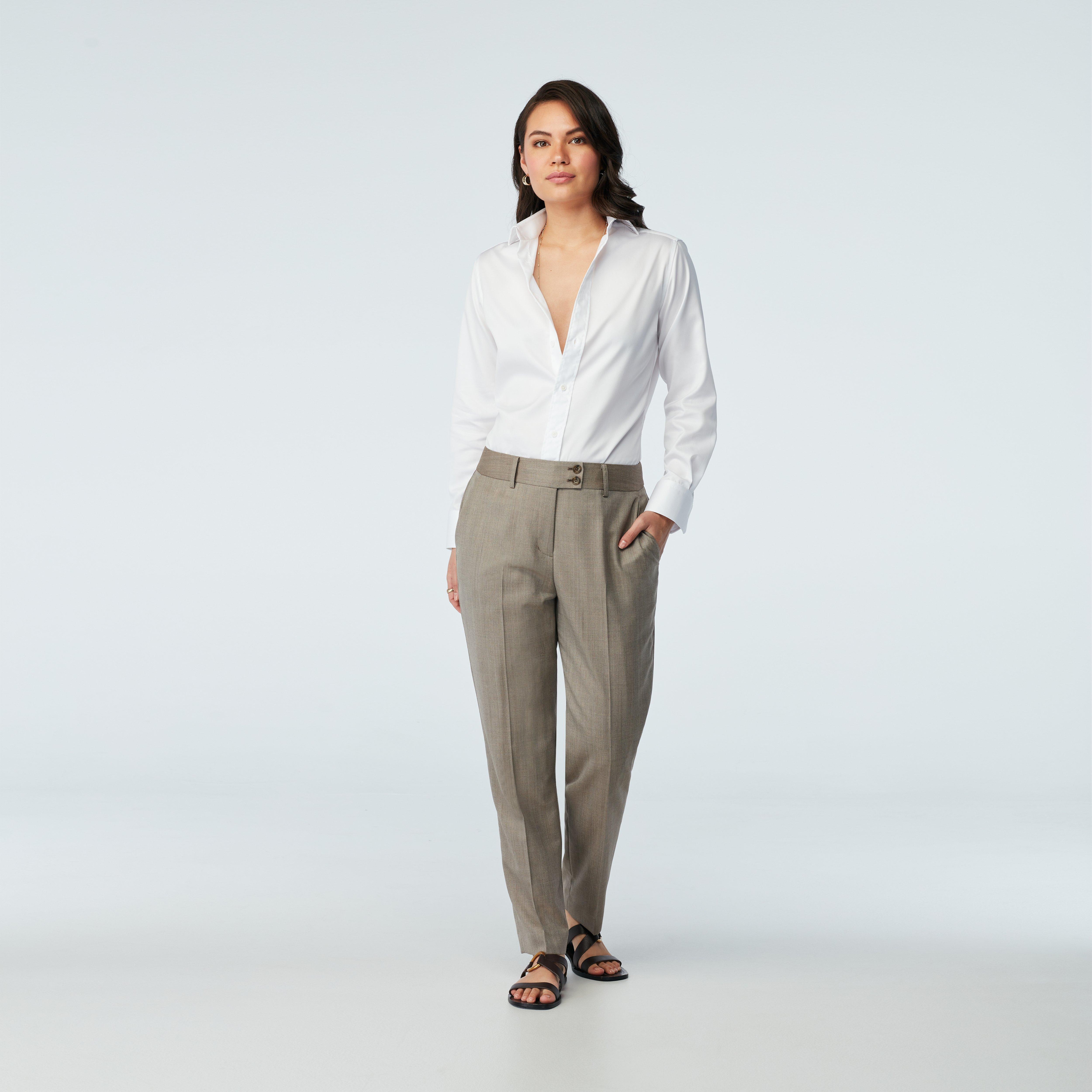Product thumbnail 3 Brown suit women - Modica Solid Design from Italian Indochino Collection