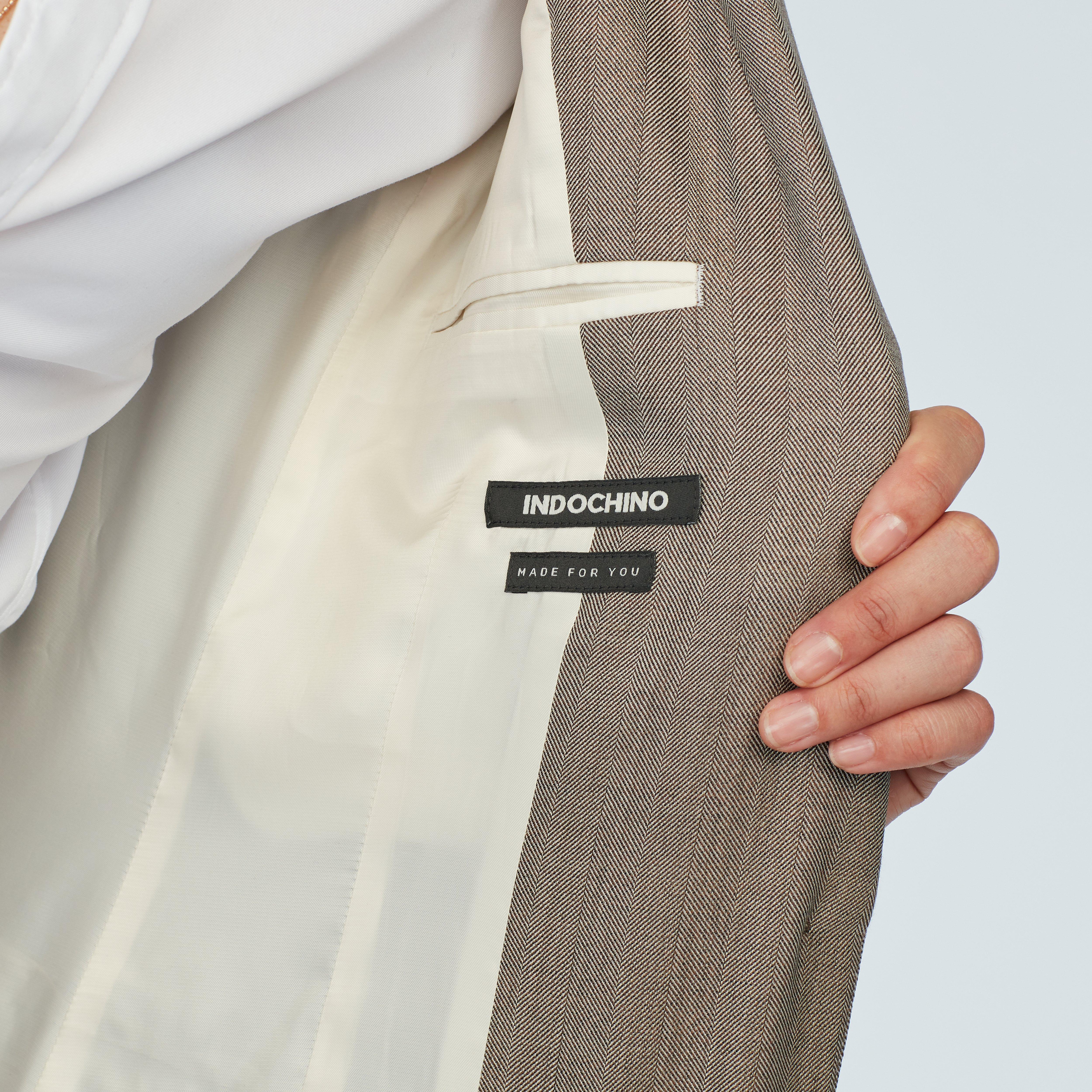 Product thumbnail 5 Brown suit women - Modica Solid Design from Italian Indochino Collection