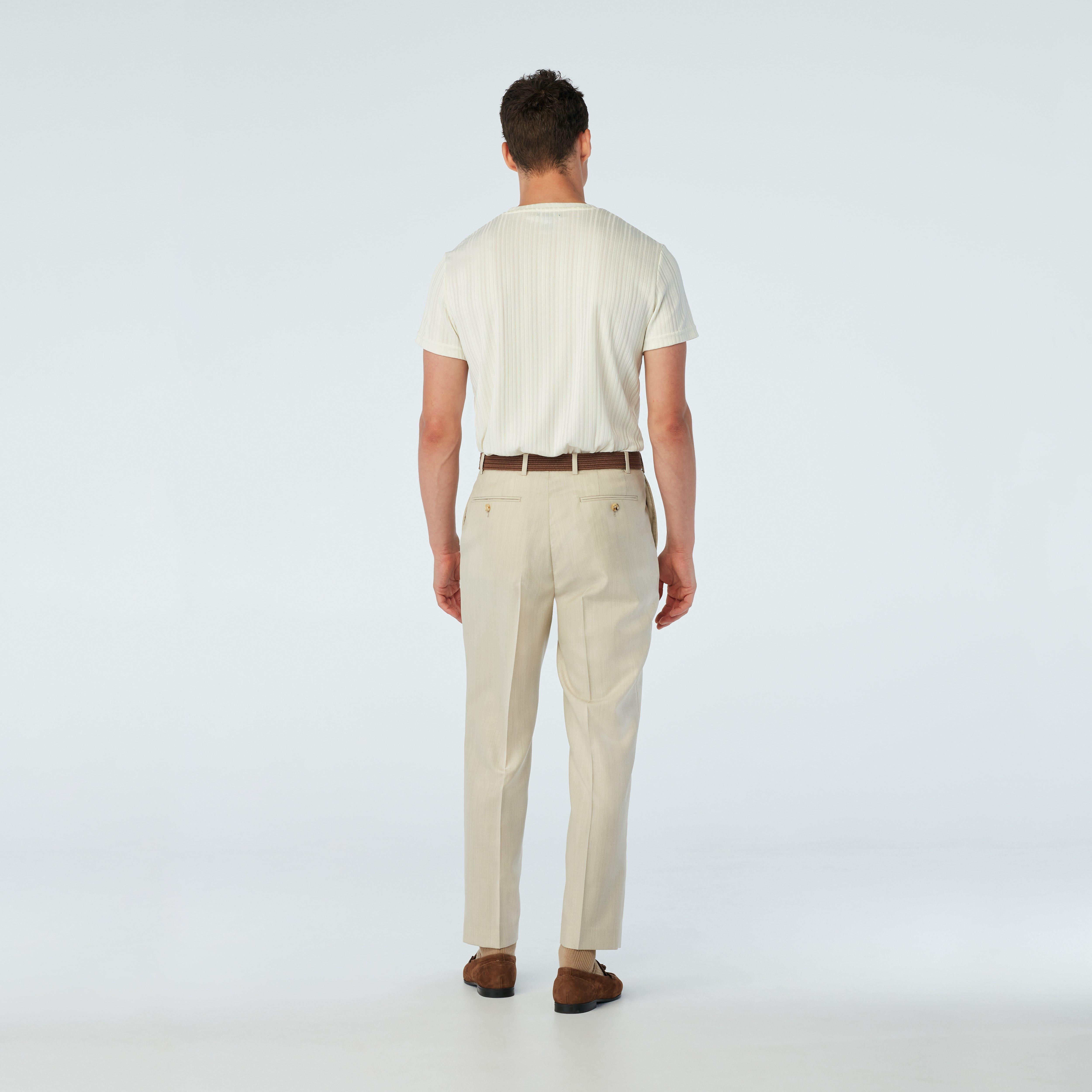 Product thumbnail 4 Cream suit - Modica Solid Design from Italian Spring / Summer Indochino Collection