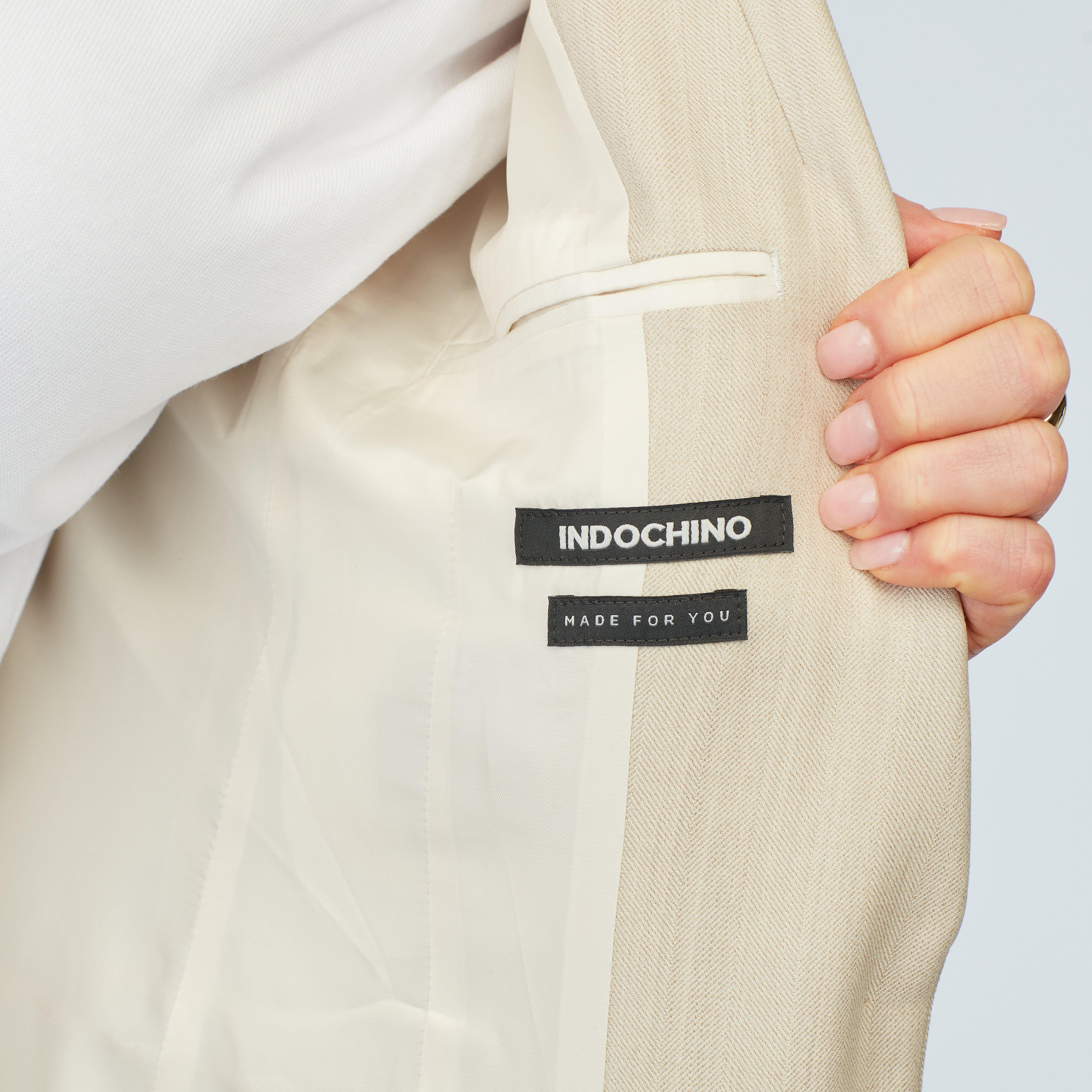 Product thumbnail 3 Cream blazer women - Modica Solid Design from Italian Seasonal Indochino Collection