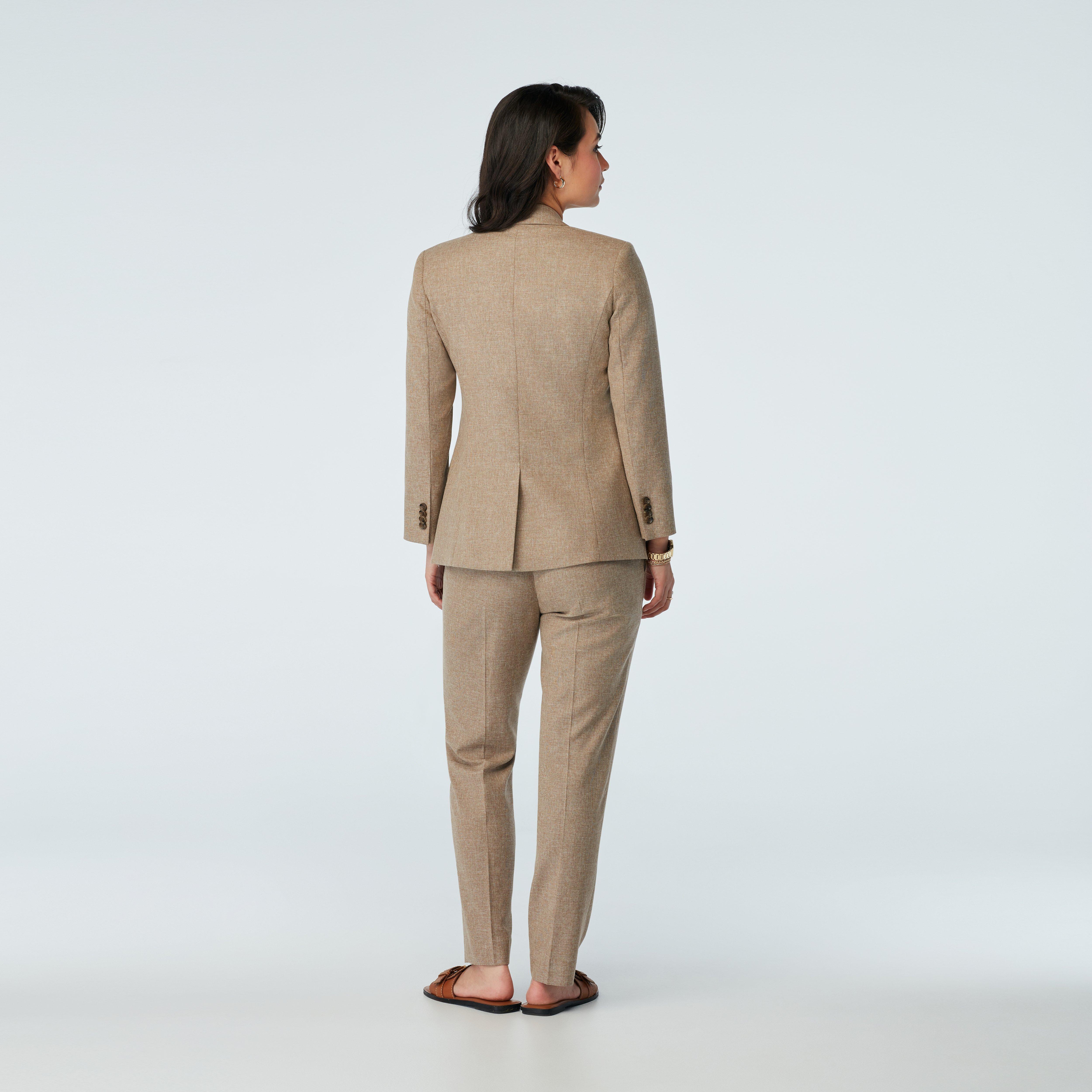Product thumbnail 2 Sand suit women - Marche Solid Design from Italian Indochino Collection