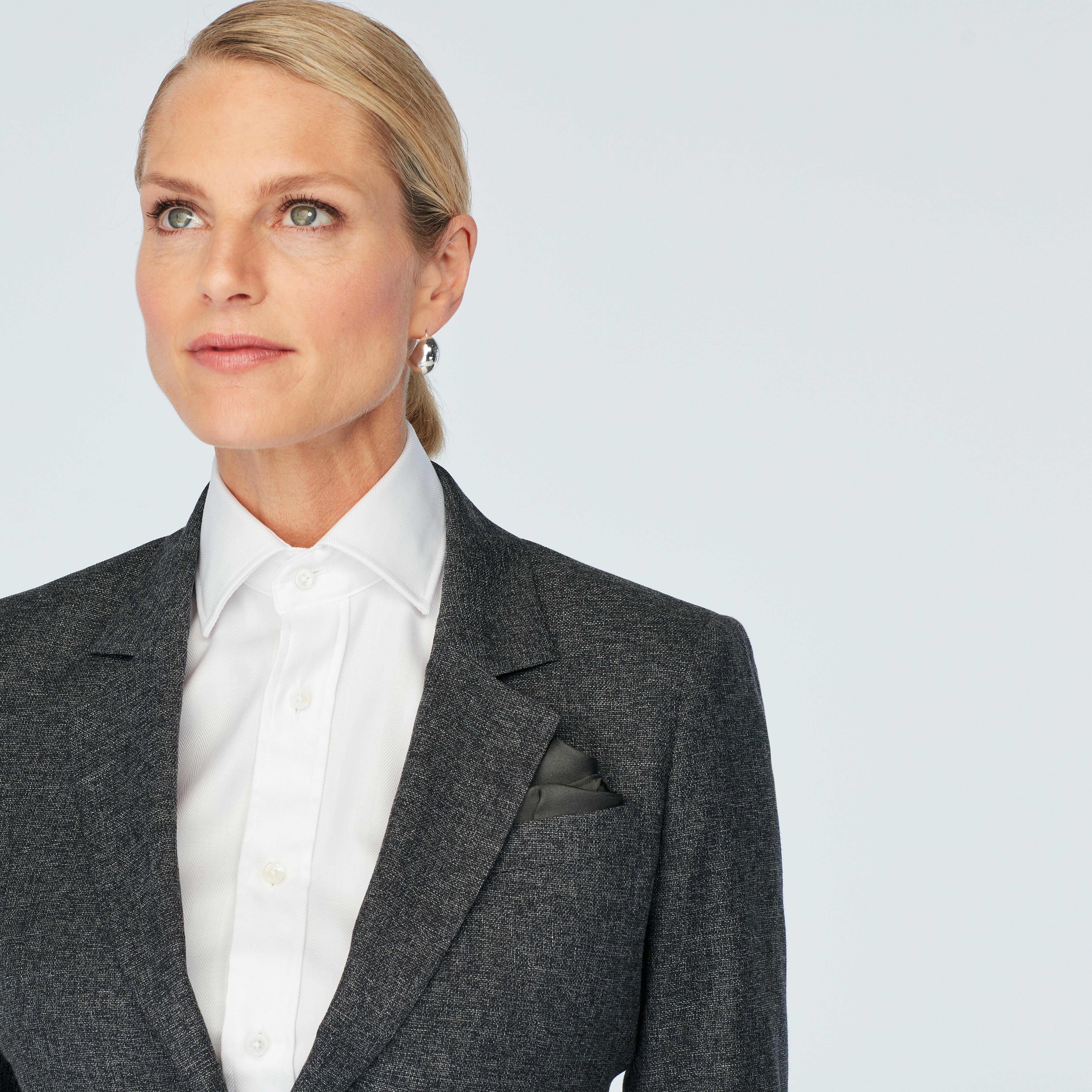Product thumbnail 6 Gray suit women - Marche Solid Design from Italian Indochino Collection